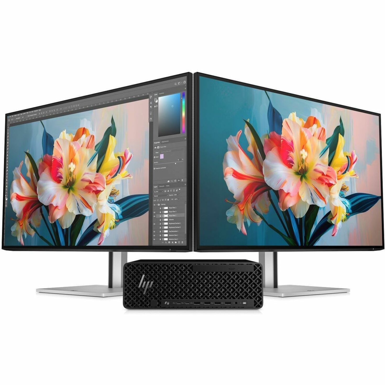 HP Z2 G1i Workstation - 1 x Intel Core Ultra 5 235 - 16 GB - 2 TB SSD - Small Form Factor - Intel W880 Chip - Serial ATA, NVMe Controller - 0, 1, 5, 10 RAID Levels - Gigabit Ethernet — alternate image11