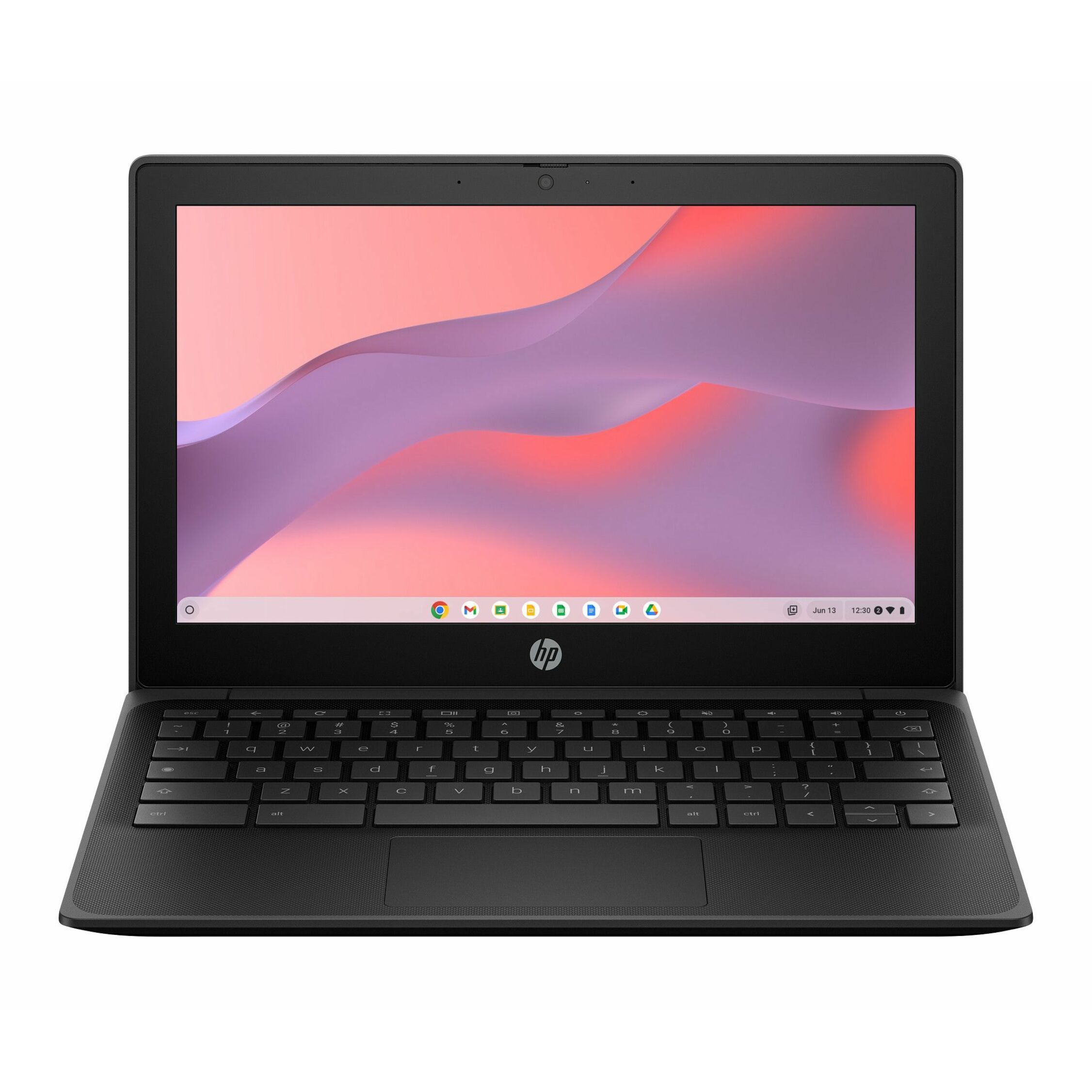 HP Fortis G1m 11.6" Rugged Chromebook - HD - 60 Hz - Octa-core (ARM Cortex A76 + Cortex A55) - 4 GB - 32 GB Flash Memory - English Keyboard - Jet Black - MediaTek Kompanio 520 Chip - 1366 x 768 - ChromeOS - ARM - Front Camera/Webcam - 16 Hours Battery Run Time - IEEE 802.11ax Wireless LAN Standard - Wi-Fi 6
