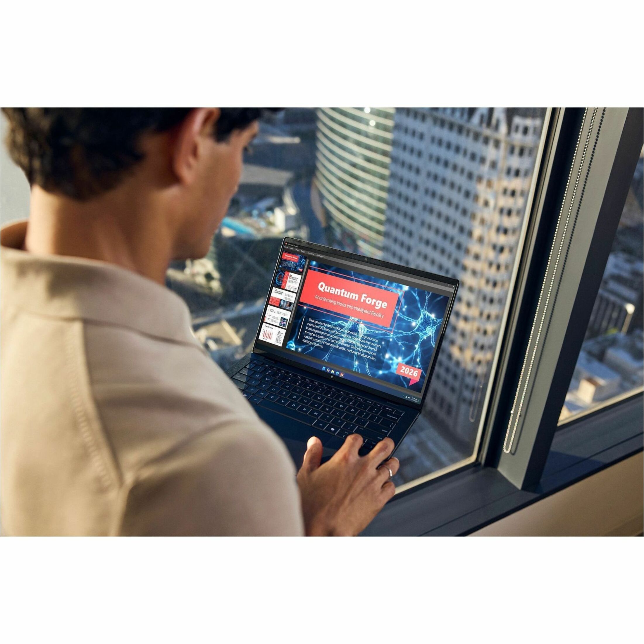 HP EliteBook X G2i 14" Copilot+ PC Notebook - 5G - 3K - 120 Hz - Intel Core Ultra X7 358H - 32 GB - 1 TB SSD - English Keyboard - Atmospheric Blue - Intel Chip - LTE, DC-HSPA+, HDPA+, UMTS - 2880 x 1800 - Windows 11 Pro - Intel - In-plane Switching (IPS) Technology - 20.75 Hours Battery Run Time - IEEE 802.11be Wireless LAN Standard - Wi-Fi 7 — alternate image11