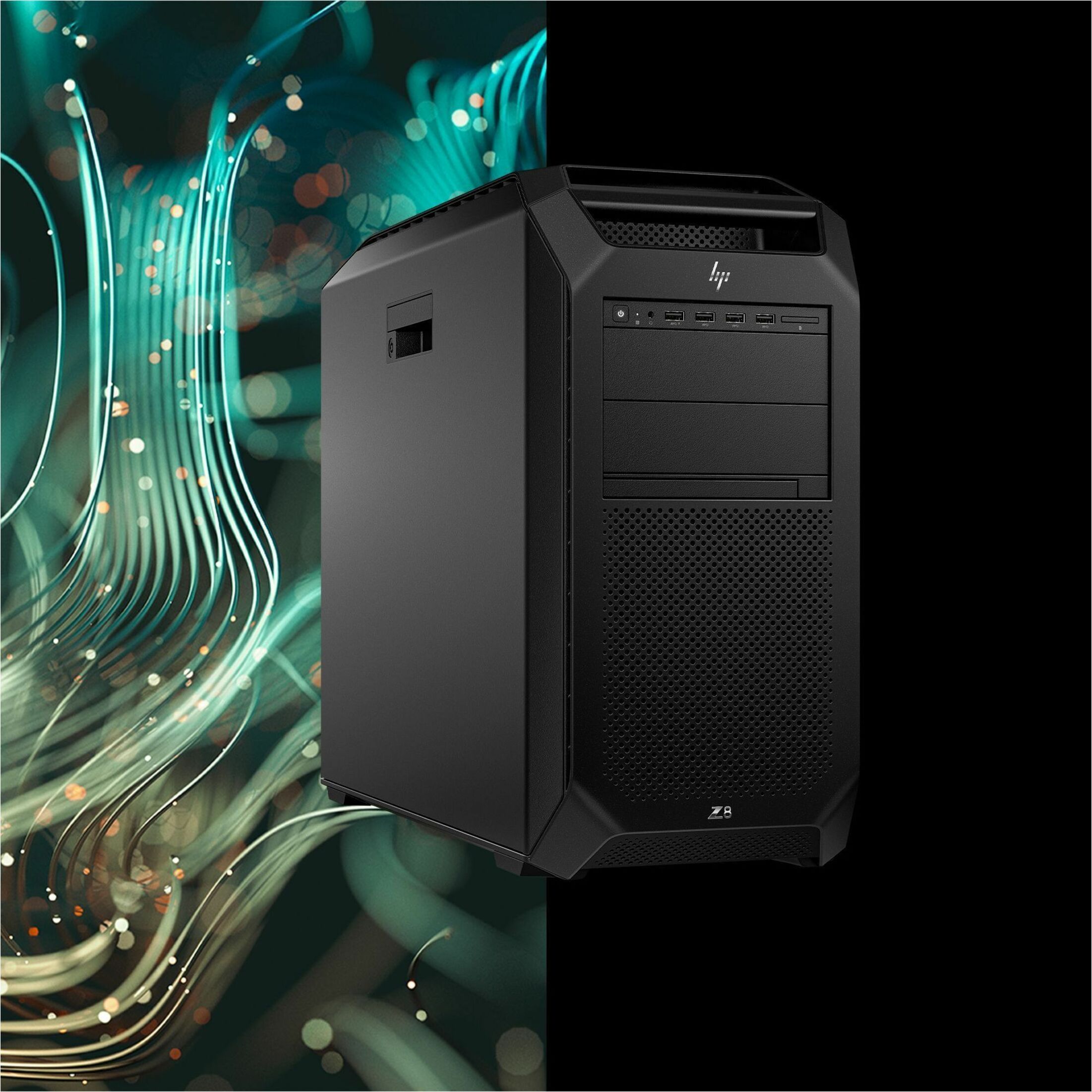 HP Z8 G5 Workstation - Intel Xeon Silver 5th Gen 4514Y - 128 GB - Tower - Black - Intel C741 Chip - NVMe, Serial ATA/600 Controller - 0, 1, 5, 10 RAID Levels - Gigabit Ethernet — alternate image5