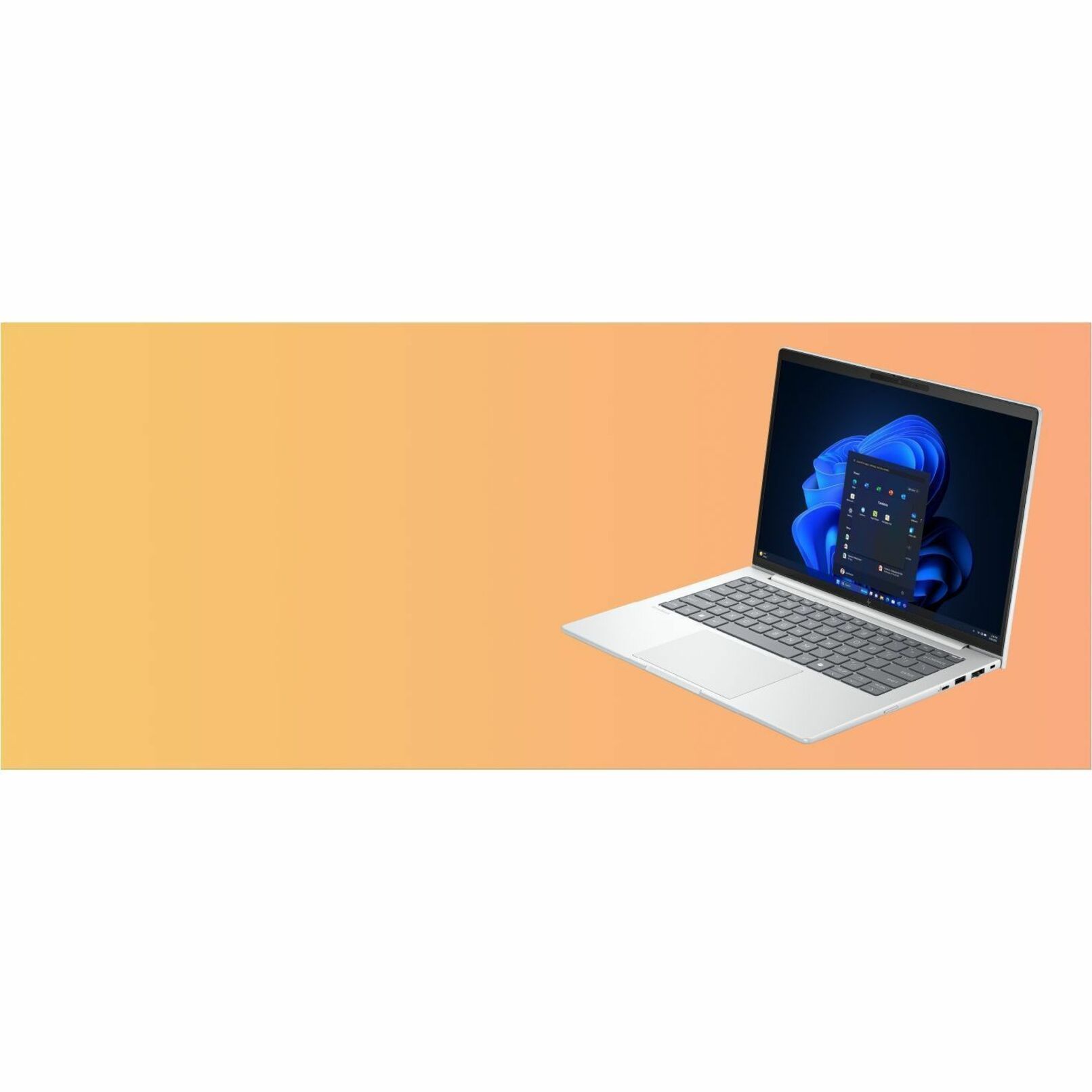 HP EliteBook 8 G1i 16" Notebook - WUXGA - 60 Hz - Intel Core Ultra 7 255U - 24 GB - 1 TB SSD - English Keyboard - Glacier Silver Aluminum - Intel Chip - 1920 x 1200 - Windows 11 Pro - Intel - In-plane Switching (IPS) Technology - Front Camera/Webcam - IEEE 802.11be Wireless LAN Standard - Wi-Fi 7 — alternate image12