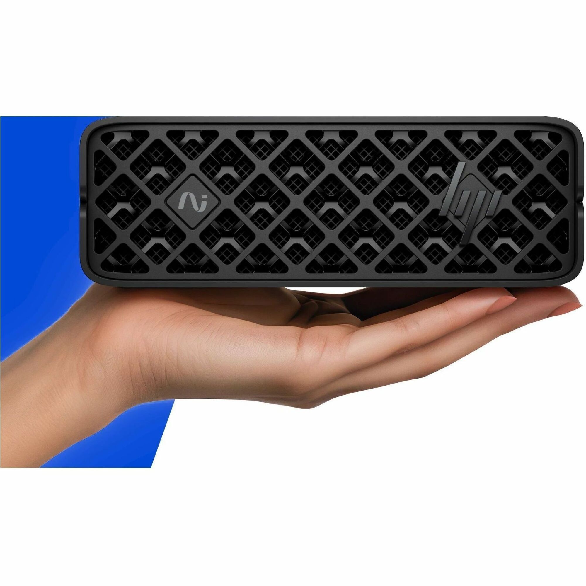 HP ZGX G1n Workstation - ARM Cortex X925 - 128 GB - 4 TB SSD - Mini PC - Black - TAA Compliant - NVIDIA GB10 Grace Blackwell Superchip Chip - DGX OS - NVIDIA Graphics - 10 Gigabit Ethernet, 200 Gigabit Ethernet - Wireless LAN — alternate image11