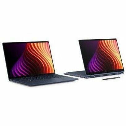 HP EliteBook X Flip G2i 14" Touchscreen Convertible Copilot+ PC 2 in 1 Notebook - 5G - 2.8K - 120 Hz - Intel Core Ultra X7 358H - 32 GB - 1 TB SSD - French, English Keyboard - Atmospheric Blue - Intel Chip - 2880 x 1800 - Windows 11 Pro - Intel - In-plane Switching (IPS) Technology - IEEE 802.11be Wireless LAN Standard - Wi-Fi 7 — alternate image4