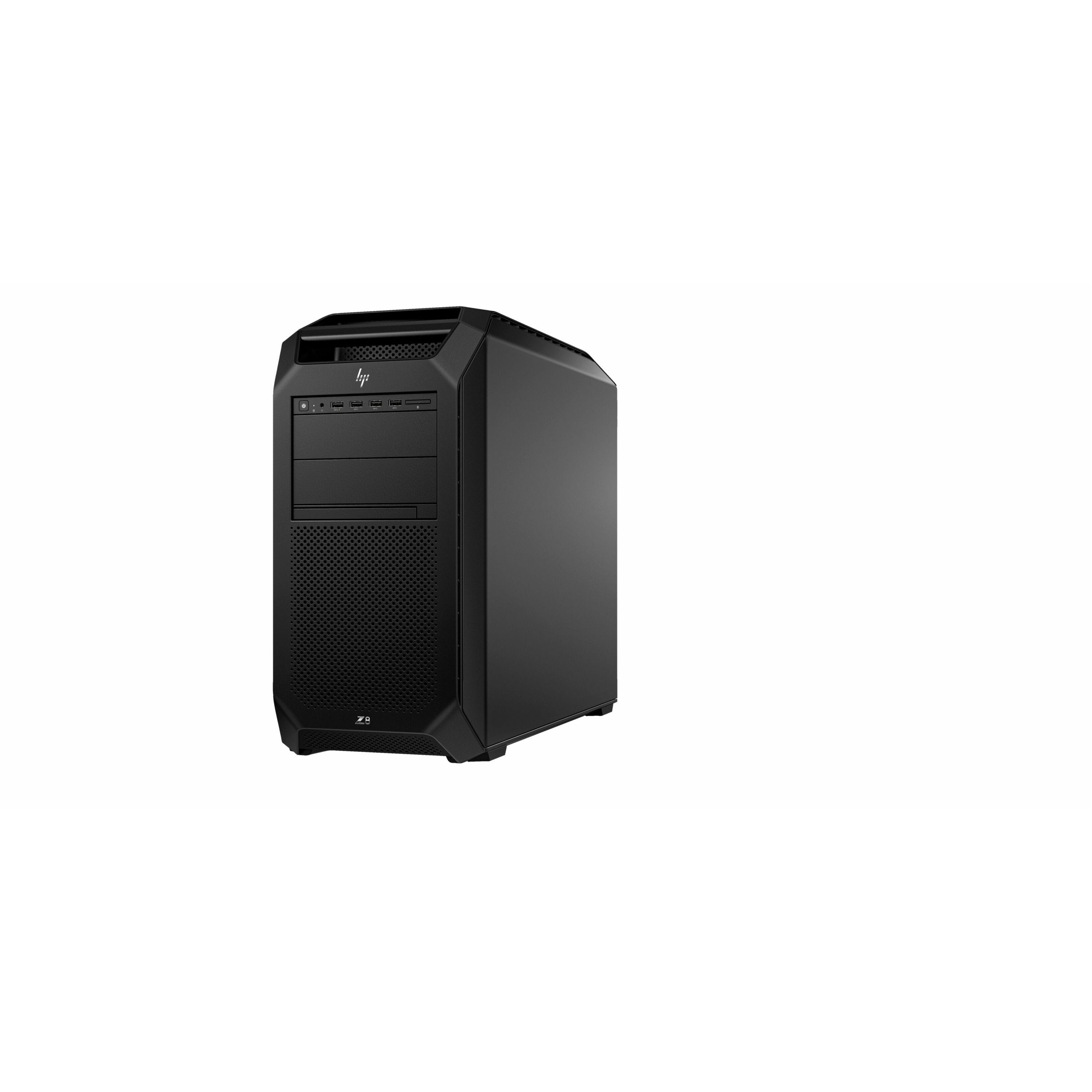 HP Z8 G5 Workstation - Intel Xeon Silver 5th Gen 4410Y - 32 GB - Tower - Black - Intel C741 Chip - NVMe, Serial ATA/600 Controller - 0, 1, 5, 10 RAID Levels - Gigabit Ethernet