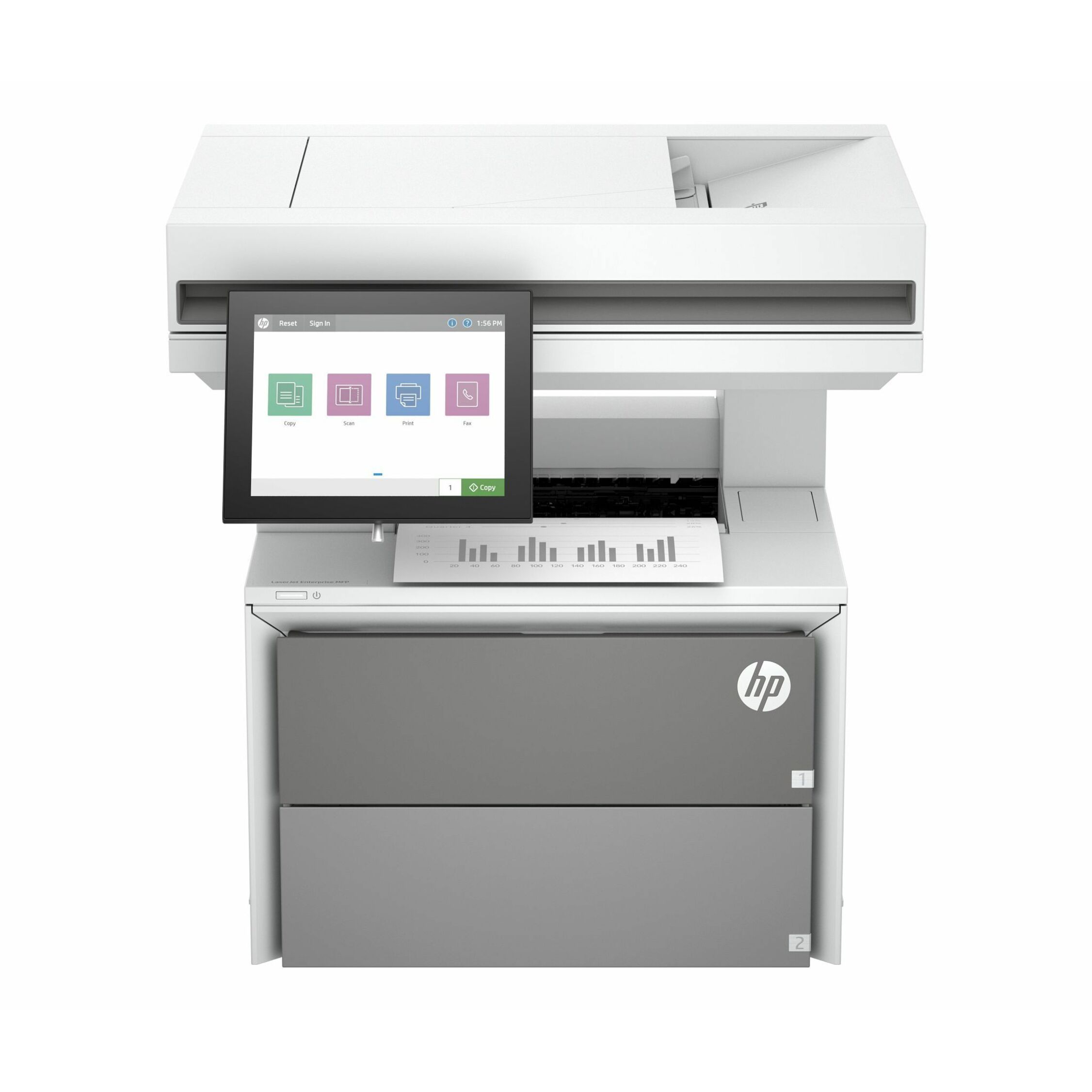 HP LaserJet Enterprise X53052dn Laser Multifunction Printer
