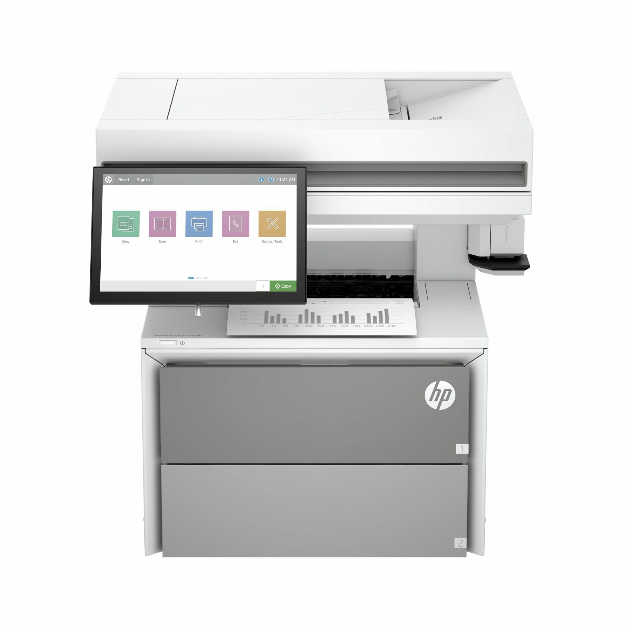 HP LaserJet Enterprise X53052z Laser Multifunction Printer