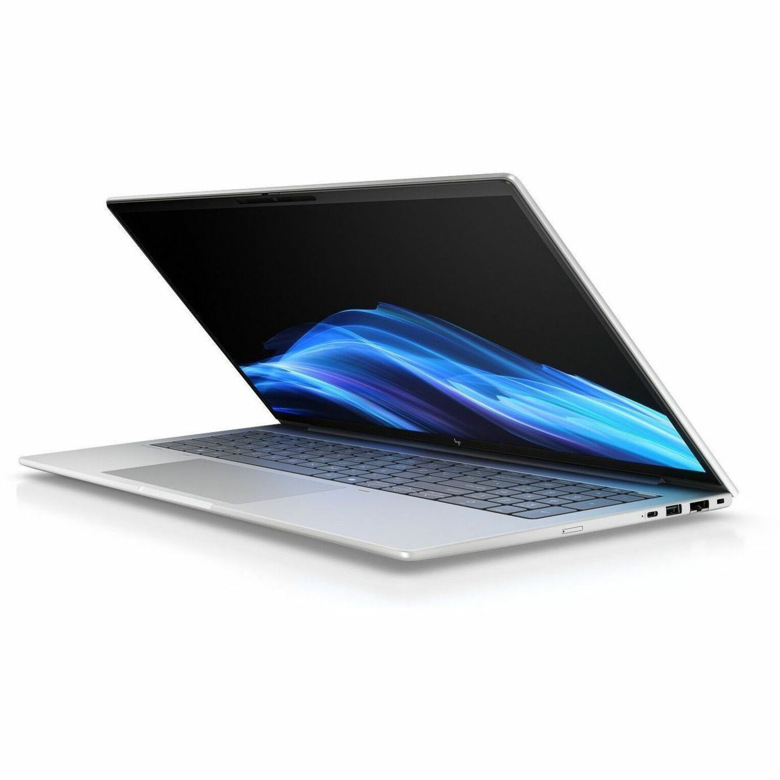 HP EliteBook 8 G1i 16" Notebook - WUXGA - Intel Core Ultra 7 2nd Gen 255U - 24 GB - 1 TB SSD - French, English Keyboard - Glacier Silver Aluminum - Intel Chip - 1920 x 1200 - Windows 11 Pro - Intel - In-plane Switching (IPS) Technology - Front Camera/Webcam - IEEE 802.11be Wireless LAN Standard - Wi-Fi 7 — alternate image4