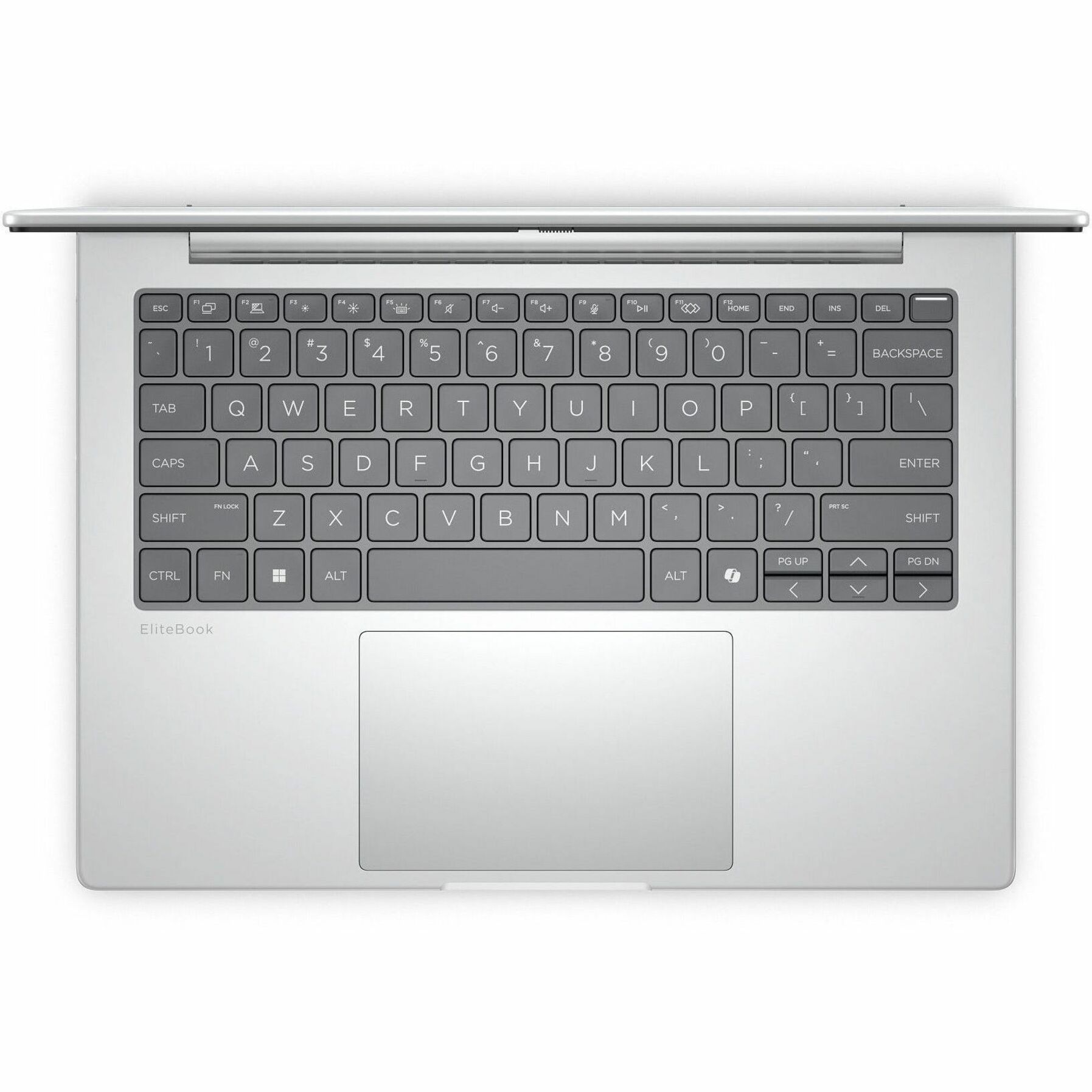HP EliteBook 8 G1i 14" Touchscreen Notebook - WUXGA - Intel Core Ultra 7 2nd Gen 255U - 24 GB - 1 TB SSD - Glacier Silver Aluminum - Intel Chip - 1920 x 1200 - Windows 11 Pro - Intel - In-plane Switching (IPS) Technology - Front Camera/Webcam - IEEE 802.11be Wireless LAN Standard - Wi-Fi 7 — alternate image1