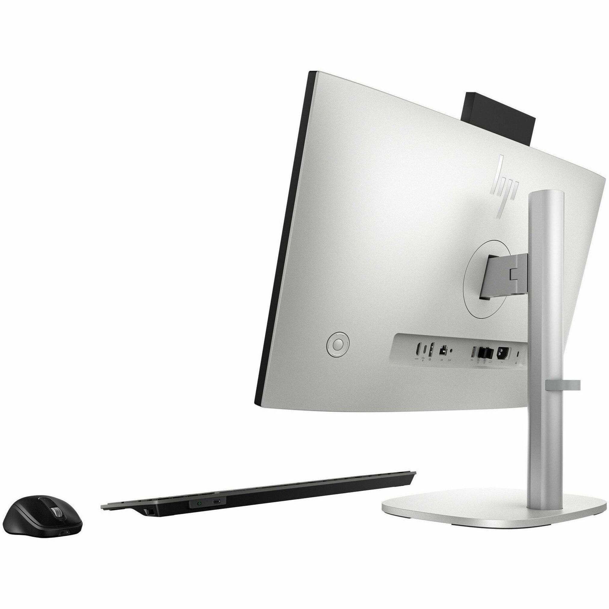 HP EliteStudio 8 AiO G1i All-in-One Computer - Intel Core Ultra 5 235 - 16 GB - 512 GB PCI Express NVMe 4.0 x4 SSD - 23.8" Full HD - Desktop - Pike Silver - Intel Q870 Chip - 1920 x 1080 - Windows 11 Pro - Intel DDR5 SDRAM - French Keyboard - Wi-Fi 7 (IEEE 802.11be) - 280 W — alternate image1