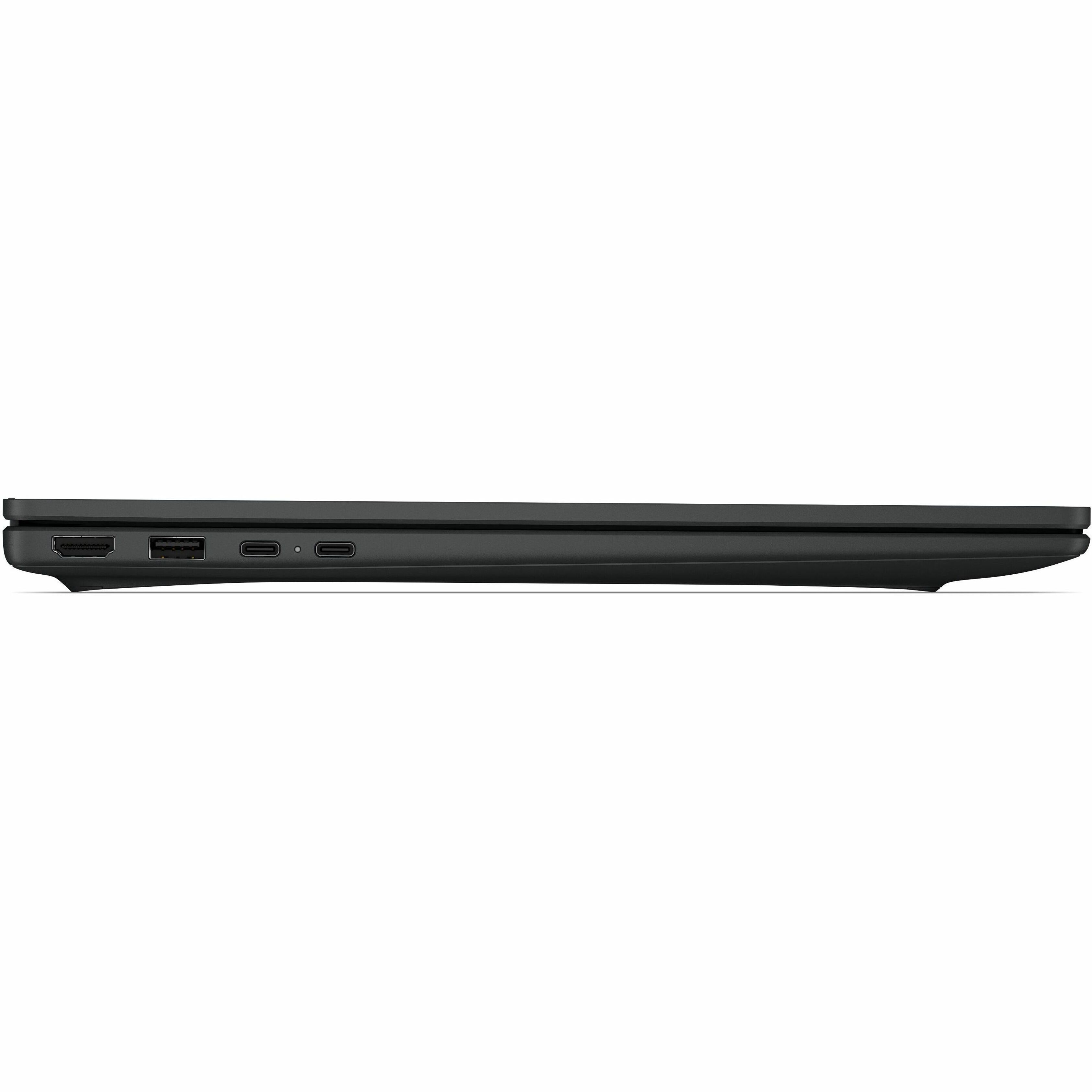 HP 200 G2i 16" Notebook - WUXGA - Intel Core 3 1st Gen 100U - 16 GB - 256 GB SSD - Iron Gray - Intel Chip - 1920 x 1200 - Windows 11 Pro - Intel - In-plane Switching (IPS) Technology - Front Camera/Webcam - IEEE 802.11ax Wireless LAN Standard - Wi-Fi 6 — right