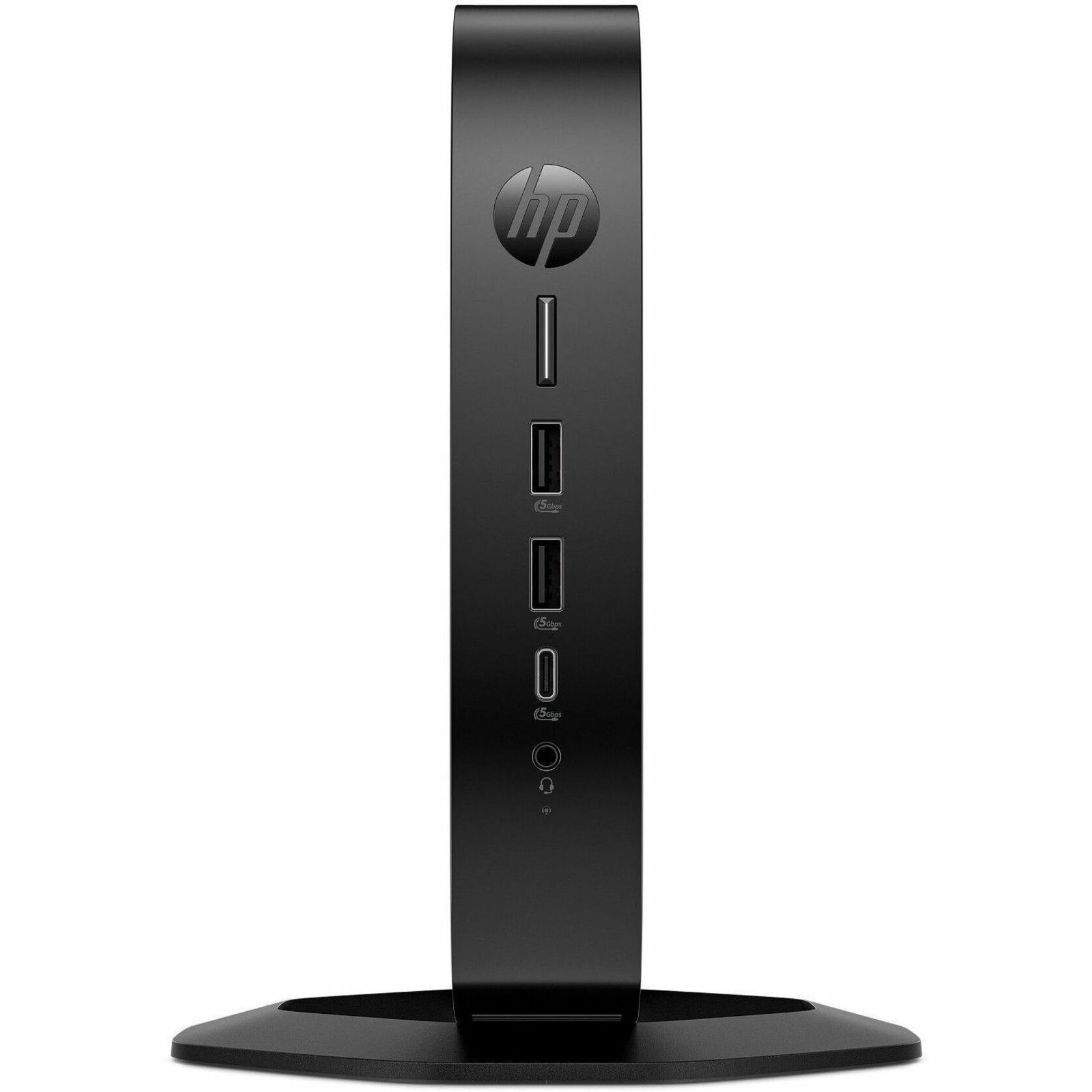 HP ProDesk 5 G1i Thin Client - Intel N-series N97 Quad-core (4 Core) 2 GHz - Intel Chip - 16 GB RAM DDR5 SDRAM - 256 GB Flash - Intel UHD Graphics - Gigabit Ethernet - Windows 11French) - DisplayPort - Network (RJ-45) - 7 Total USB Port(s) - 2 USB 2.0 Port(s) - USB Type-C - French Keyboard - 65 W — front