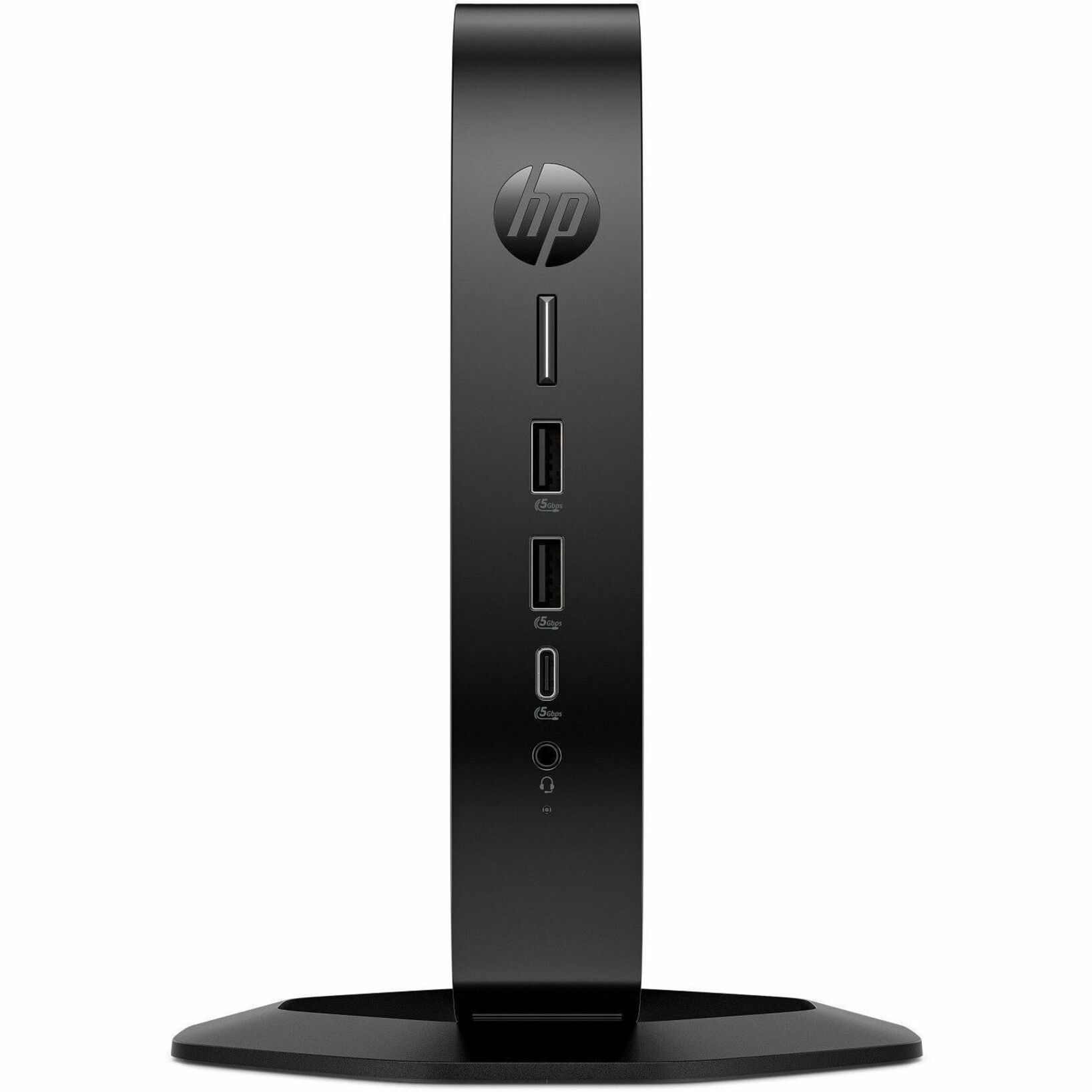 HP ProDesk 5 G1i Thin Client - Intel N-series N97 Quad-core (4 Core) 2 GHz - Intel Chip - 8 GB RAM DDR5 SDRAM - 32 GB Flash - Intel UHD Graphics - Gigabit Ethernet - HP Smart ZeroFrench) - DisplayPort - Network (RJ-45) - 7 Total USB Port(s) - 2 USB 2.0 Port(s) - USB Type-C - French Keyboard - 65 W — frontmaximum