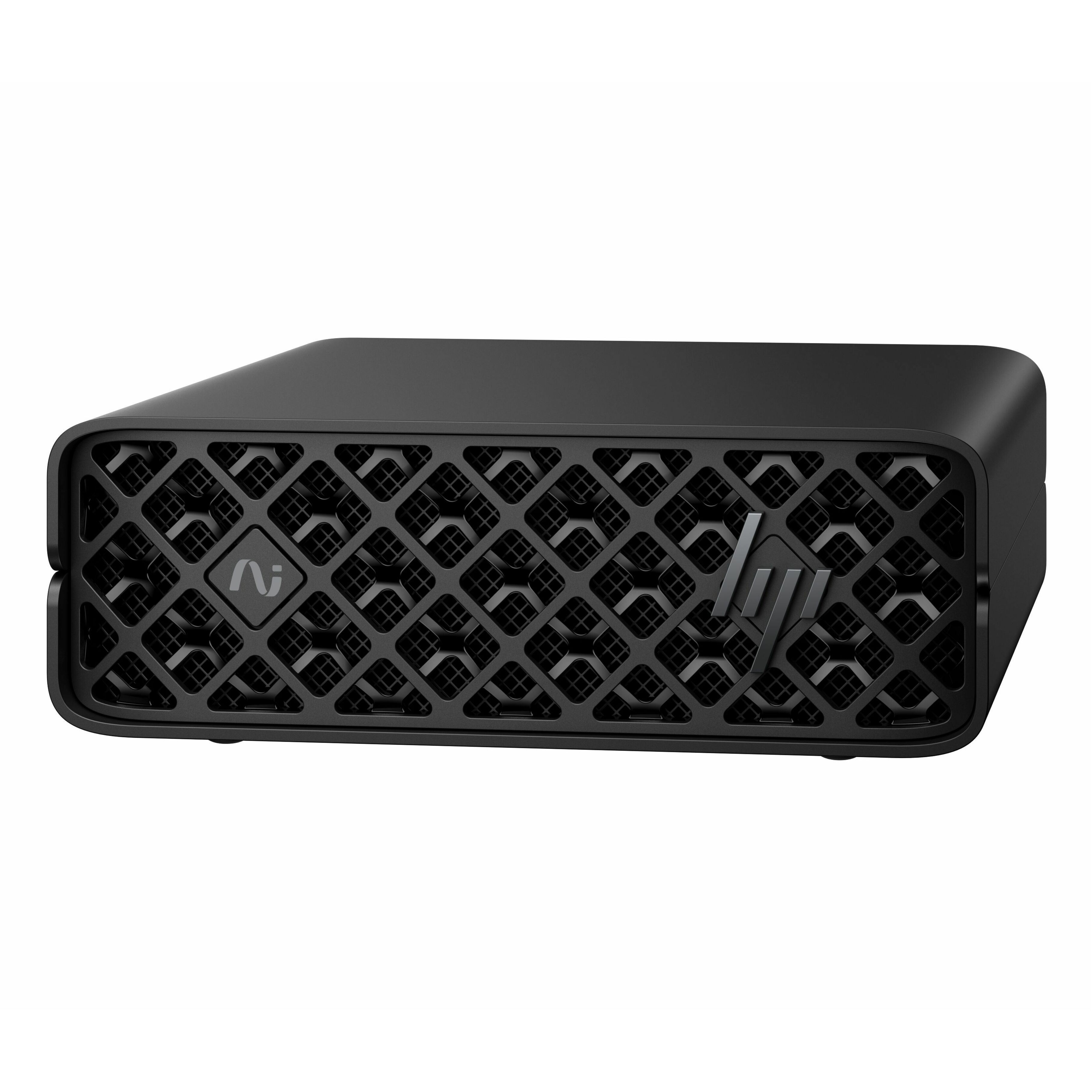 HP ZGX G1n Workstation - ARM Cortex X925 - 128 GB - 4 TB SSD - Mini PC - Black - TAA Compliant - NVIDIA GB10 Grace Blackwell Superchip Chip - DGX OS - NVIDIA Graphics - 10 Gigabit Ethernet, 200 Gigabit Ethernet
