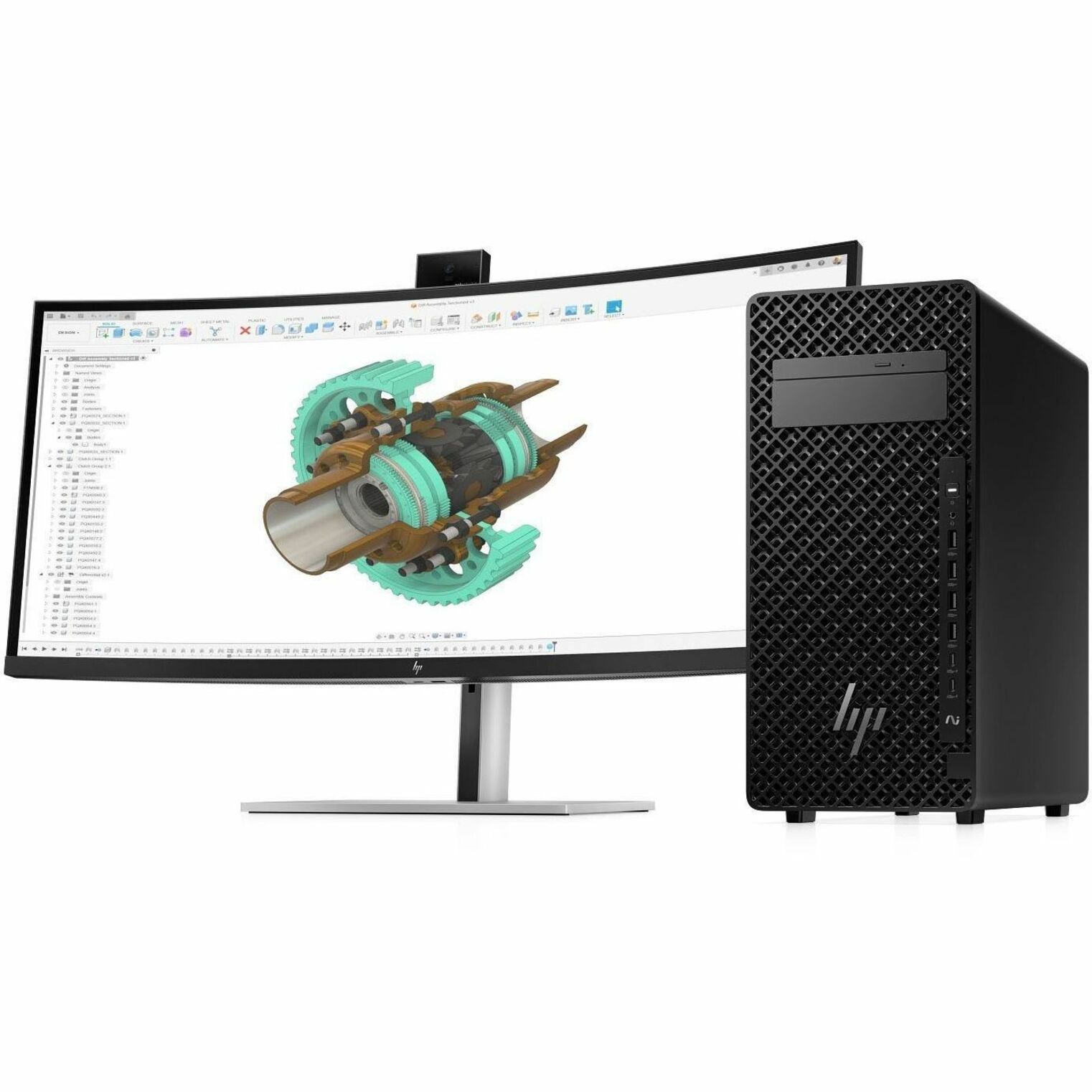 HP Z2 G1i Workstation - 1 x Intel Core Ultra 7 265 - 64 GB - Tower - Intel W880 Chip - NVMe, Serial ATA Controller - 0, 1, 5, 10 RAID Levels - Gigabit Ethernet — alternate image12
