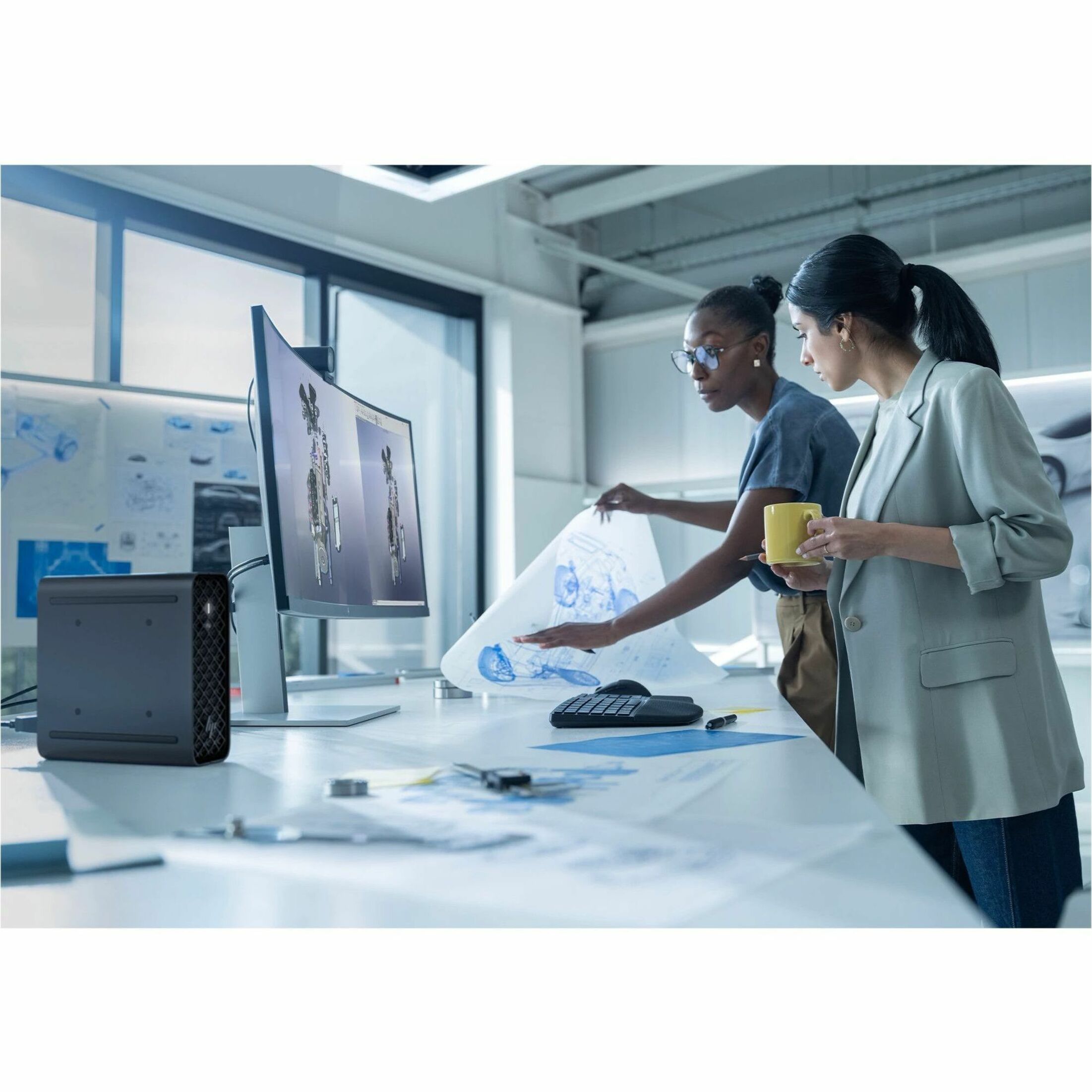 HP Z2 Mini G1i Workstation - 1 x Intel Core Ultra 7 265 - 32 GB - 1 TB SSD - Mini PC - Intel W880 Chip - NVMe Controller - 0, 1 RAID Levels - Gigabit Ethernet — alternate image10