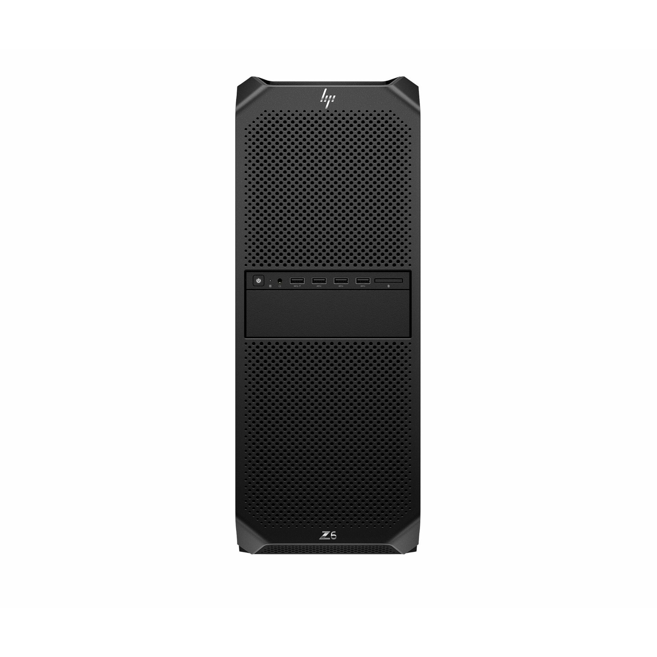 HP Z6 G5 A Workstation - AMD Ryzen Threadripper PRO 9965WX - 64 GB - Tower - Black - AMD PRO 695 Chip - Serial ATA/600, NVMe Controller - 0, 1, 5, 10 RAID Levels - Gigabit Ethernet