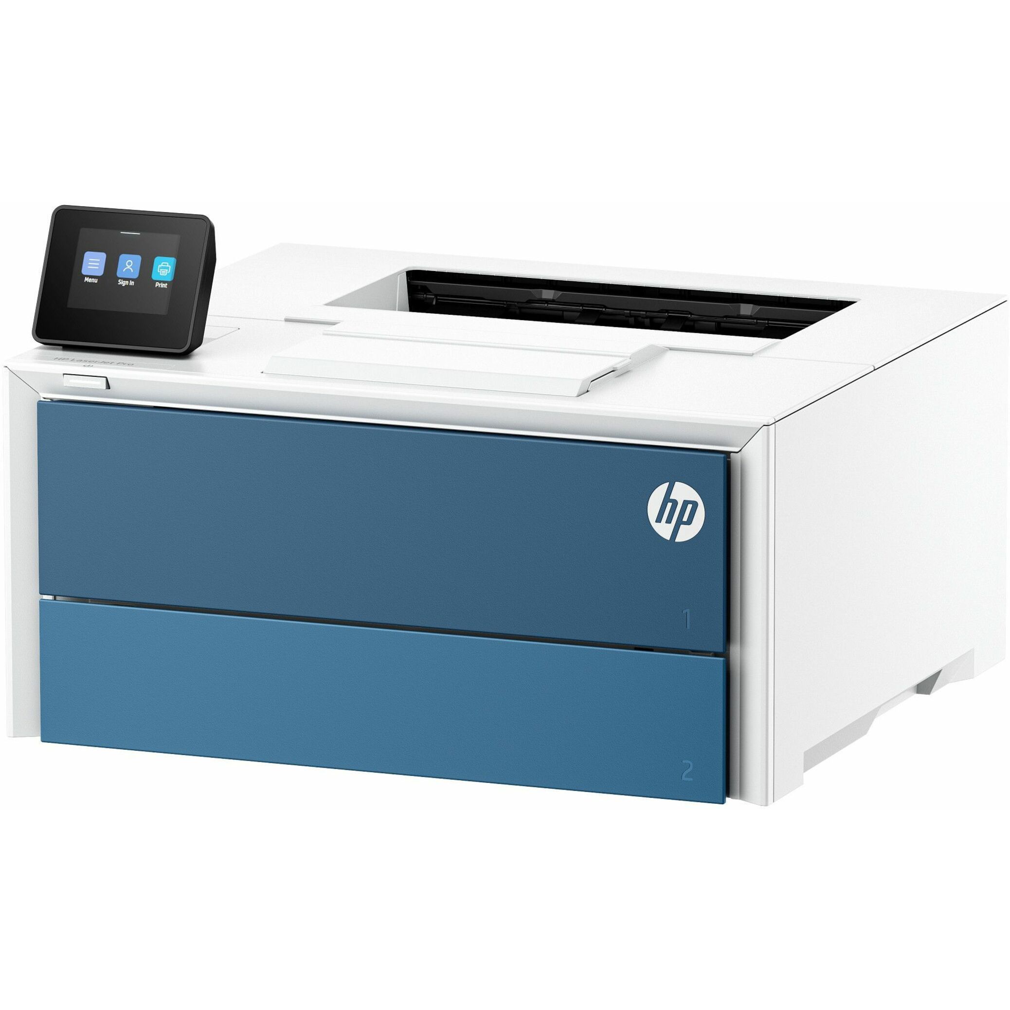 HP LaserJet Pro 4006dw Wired/Wireless Laser Printer - Monochrome - 80 ppm Mono - 1200 x 1200 dpi class - Auto/Manual Duplex Print - 350 Sheets Input - Ethernet - Wireless LAN - Apple AirPrint, Mopria - 80000 Pages Duty Cycle - Gigabit Ethernet - USB