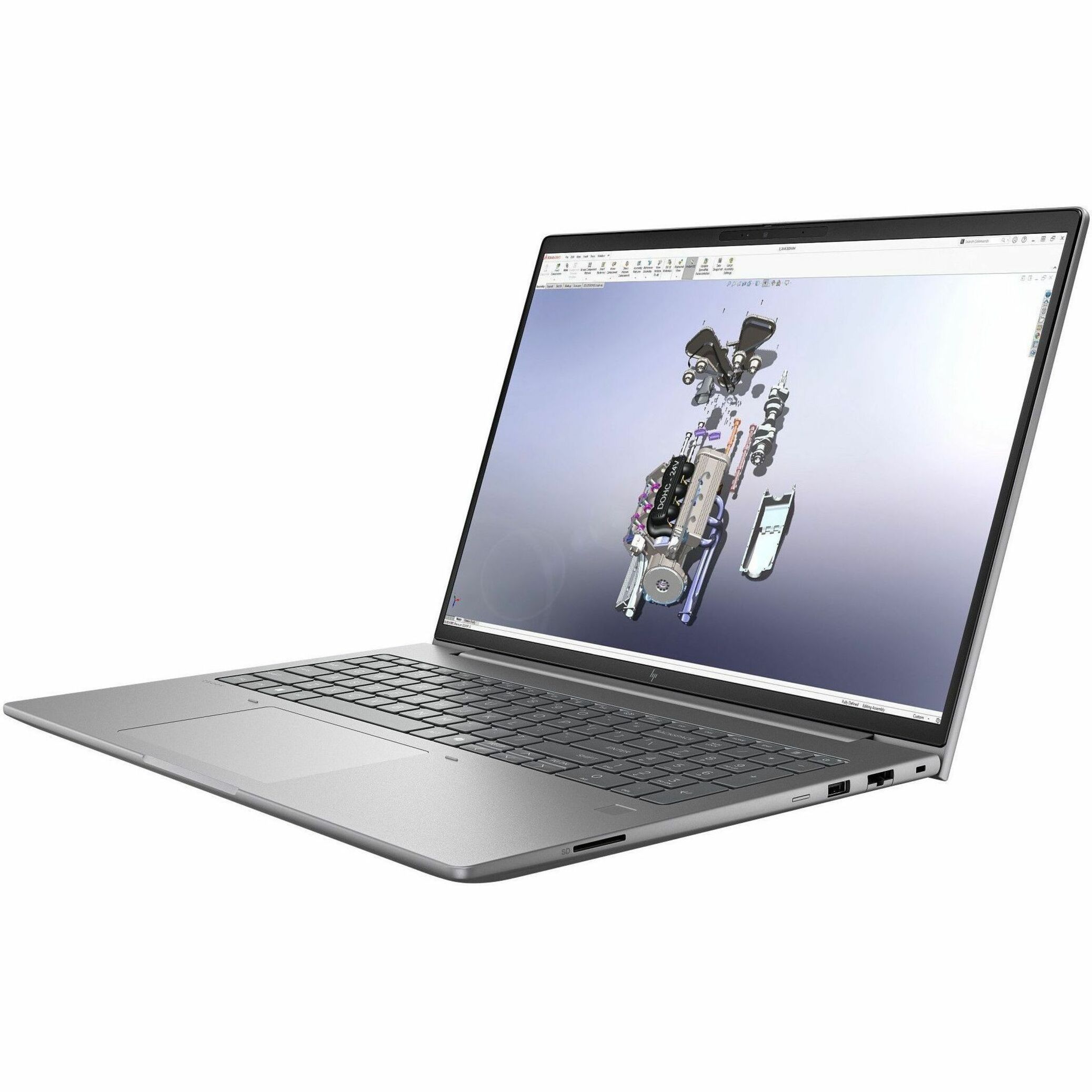 HP ZBook X G1i 16" Mobile Workstation - 5G - Intel Core Ultra 7 Series 2 265H - 32 GB - 1 TB SSD - Intel Chip - HSPA+, DC-HSPA+, UMTS, LTE - In-plane Switching (IPS) Technology, Eyesafe — alternate image4