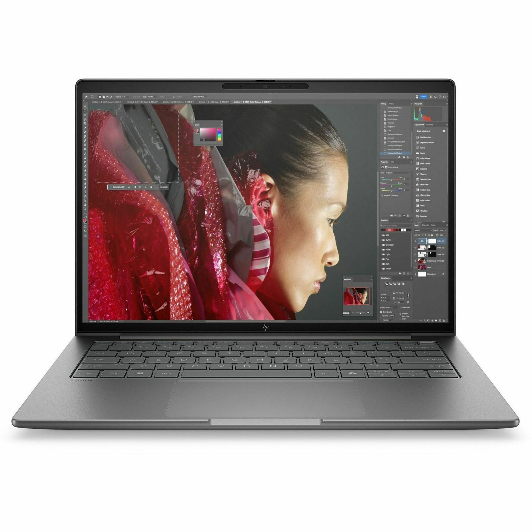 HP ZBook 8 G1i 14" Mobile Workstation - Intel Core Ultra 7 Series 2 265H - 16 GB - 512 GB SSD - Intel Chip