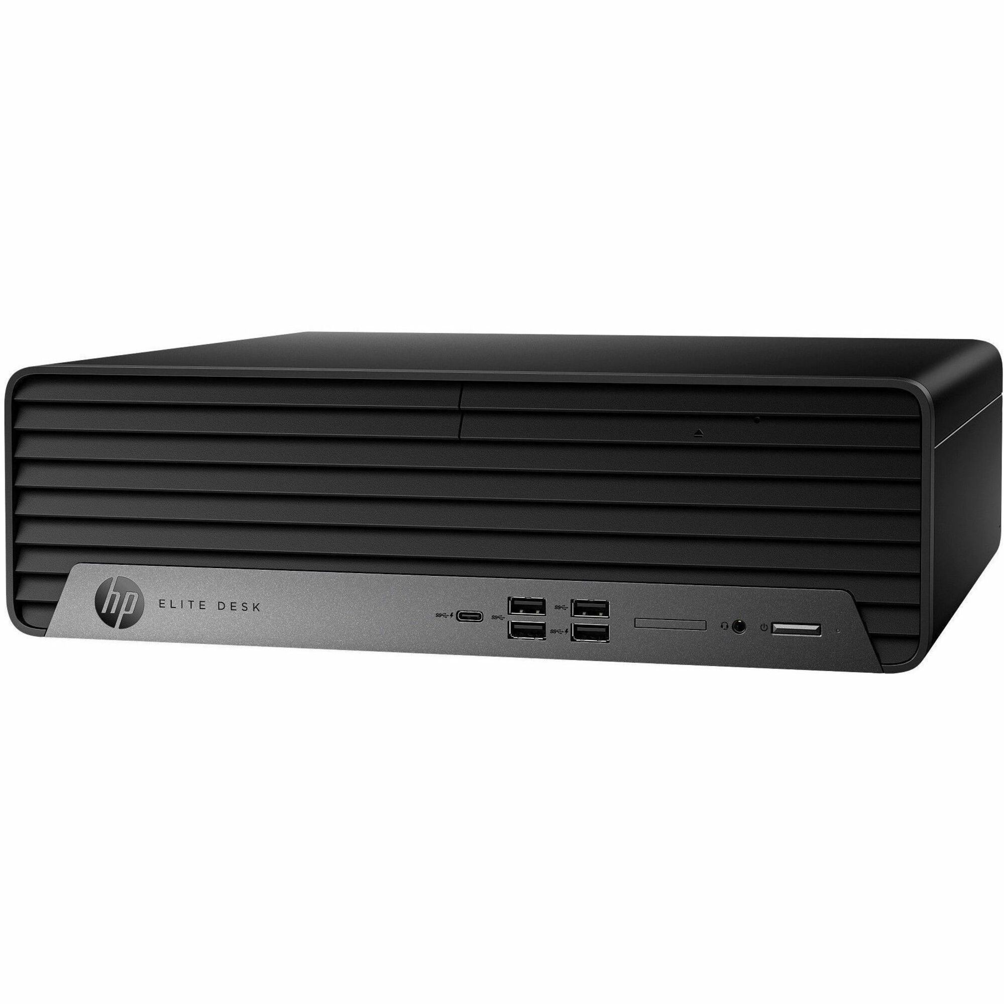 HP Elite 600 G9 Desktop Computer - Intel Core i5 12th Gen i5-12500 - vPro Technology - 16 GB - 512 GB PCI Express NVMe SSD - Small Form Factor - Intel Q670 Chip — left