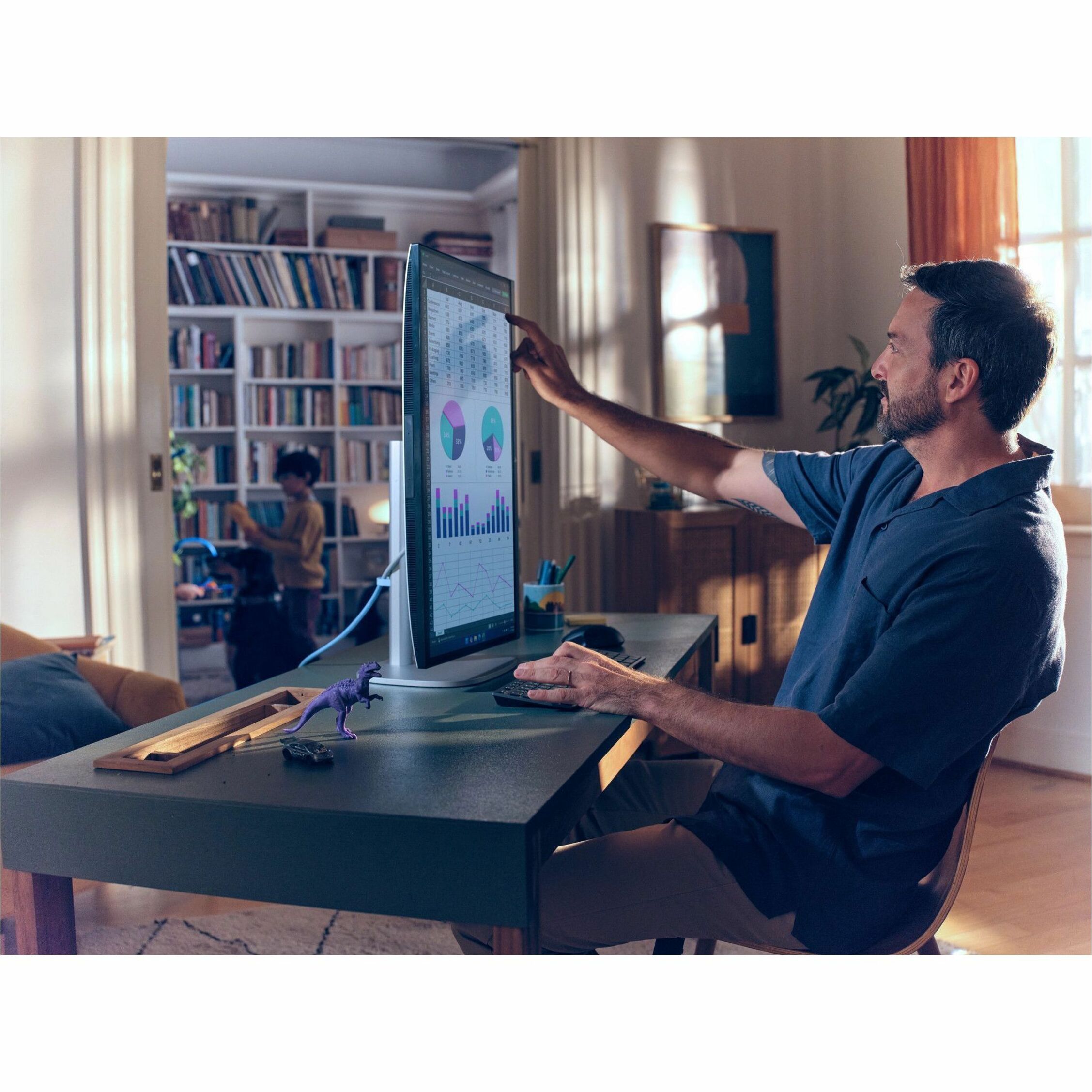 HP EliteStudio 8 AiO G1i All-in-One Computer - Intel Core Ultra 7 Series 2 265 - 16 GB - 512 GB PCI Express NVMe SSD - 23.8" Full HD - Desktop - Intel Q870 Chip - 1920 x 1080 - Windows 11 Pro 64-bit - Intel DDR5 SDRAM - Wi-Fi 7 (IEEE 802.11be) — alternate image10
