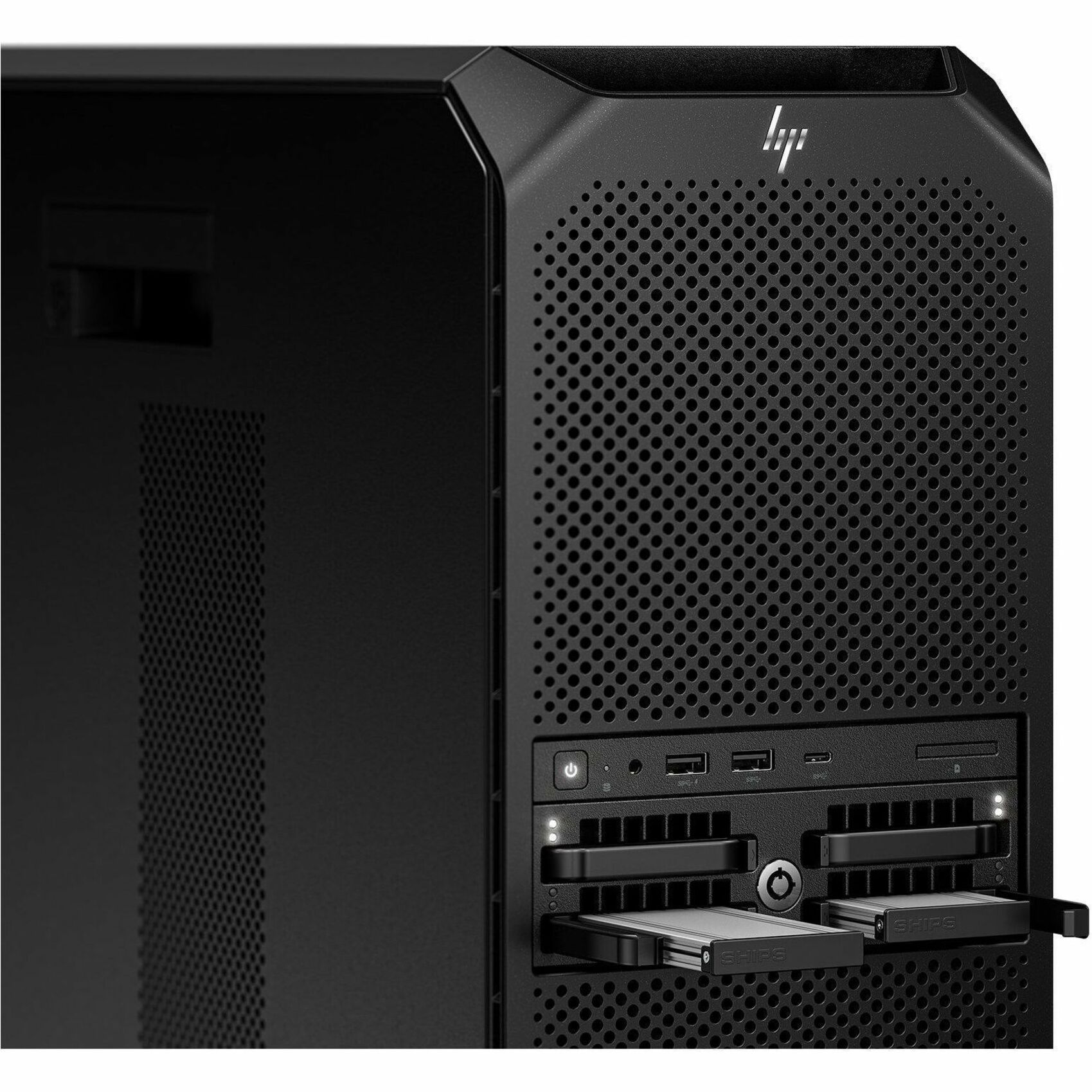HP Z6 G5 A Workstation - 1 x AMD Ryzen Threadripper PRO 9995WX - 512 GB - Tower - Black - AMD PRO 695 Chip - Serial ATA/600, NVMe Controller - 0, 1, 5, 10 RAID Levels - Gigabit Ethernet — alternate image5
