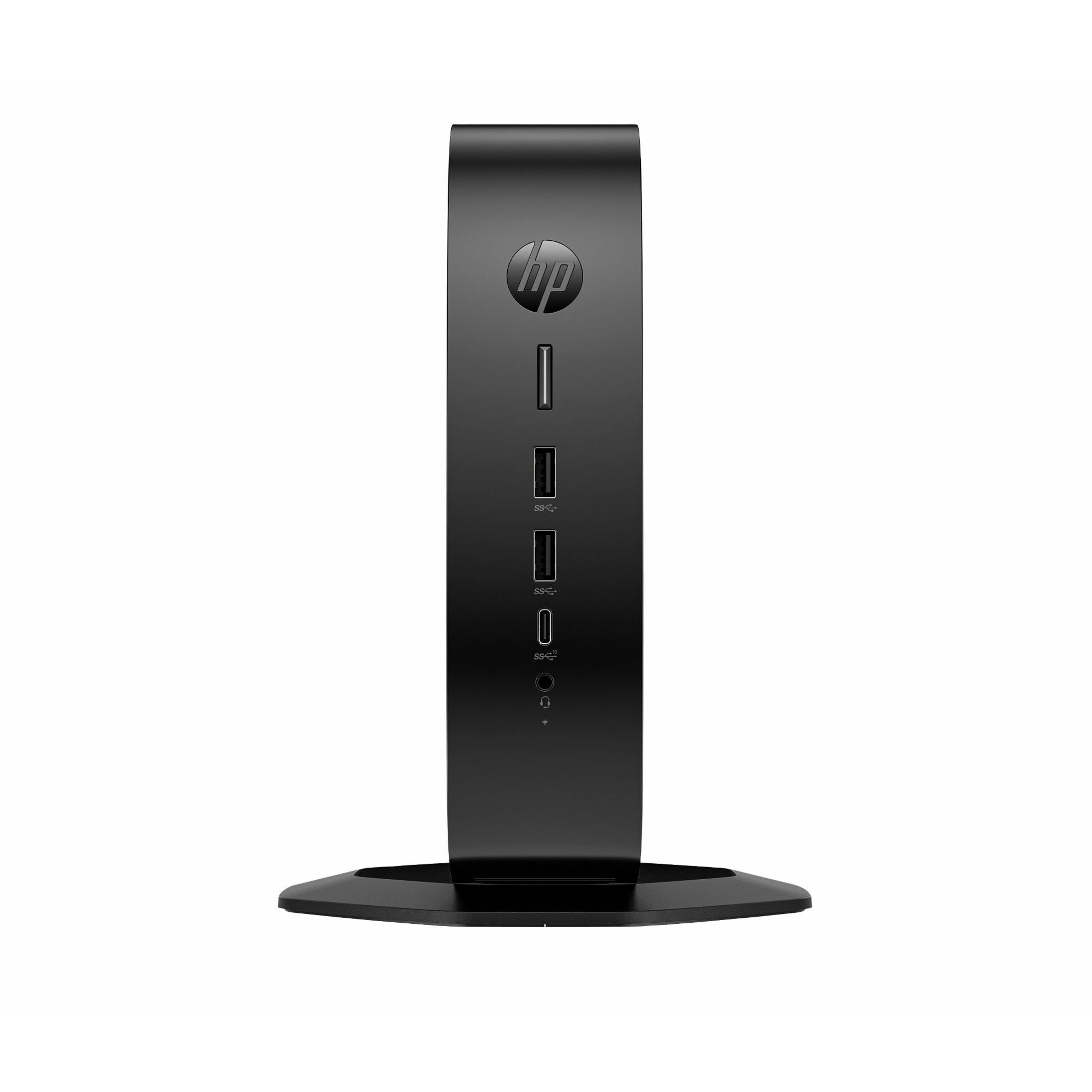 HP Elite t755 Thin Client - AMD Ryzen V2546 Hexa-core (6 Core) 3 GHz - TAA Compliant - AMD Chip - 16 GB RAM DDR4 SDRAM - 256 GB Flash - AMD - Gigabit Ethernet - DisplayPort - Network (RJ-45) - 7 Total USB Port(s) - 2 USB 2.0 Port(s) - USB Type-C - 90 W