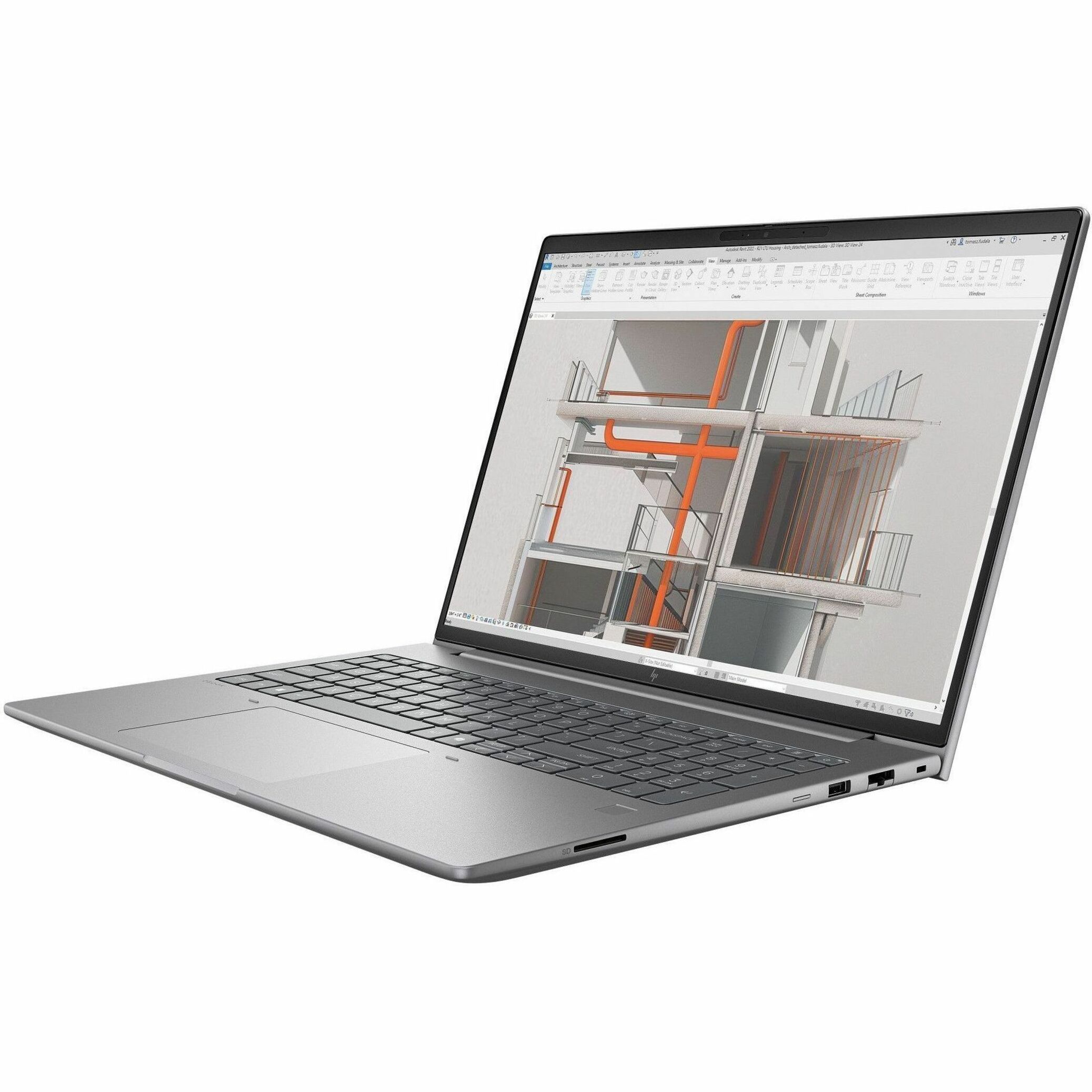 HP ZBook X G1i 16" Mobile Workstation - Intel Core Ultra 7 Series 2 255H - 32 GB - 1 TB SSD - Intel Chip - Eyesafe, In-plane Switching (IPS) Technology — alternate image5
