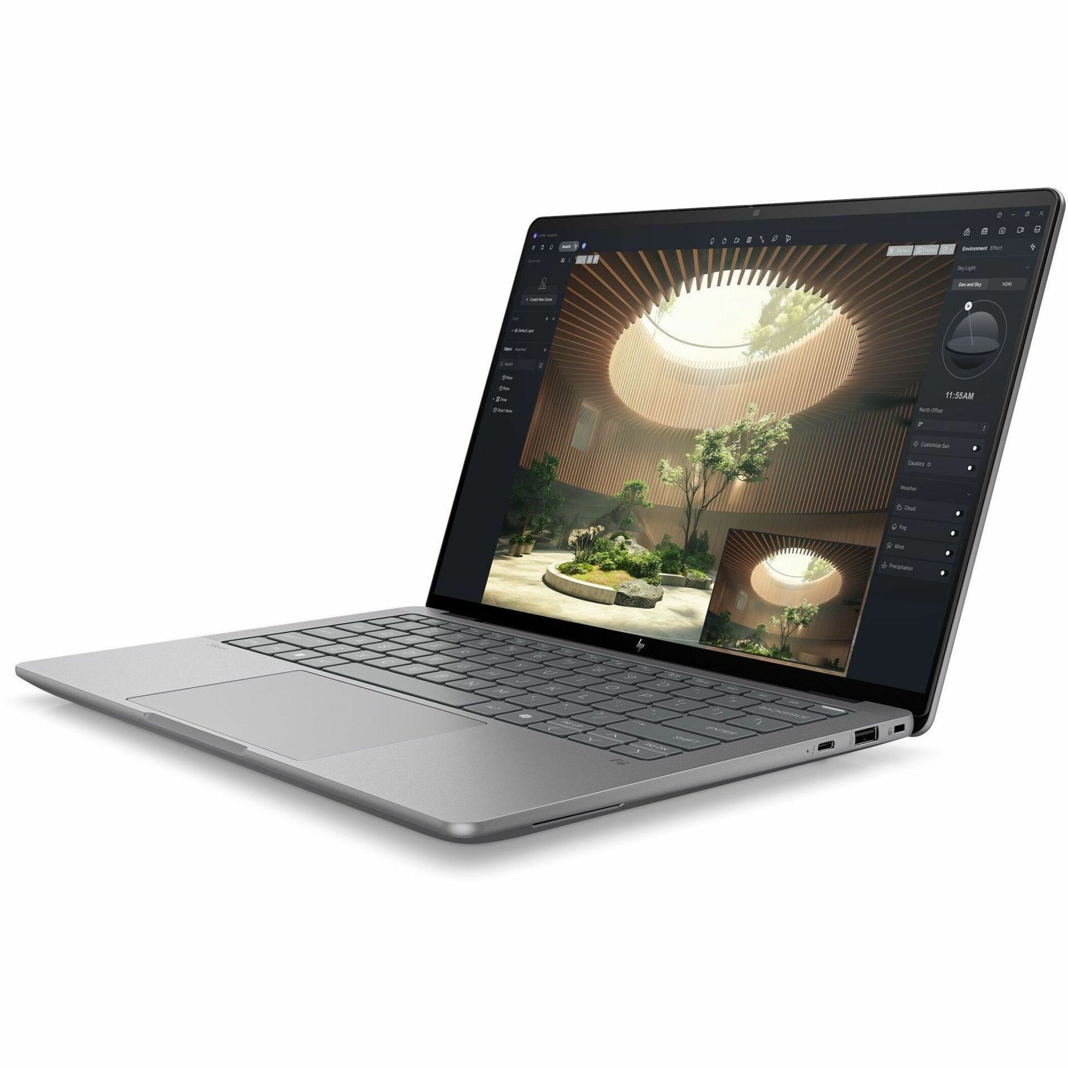 HP ZBook Ultra G1a 14" Mobile Workstation - AMD Ryzen AI Max+ PRO Ryzen AI Max PRO 300 Series 395 - 128 GB - 2 TB SSD - AMD Chip - AMD - 14.50 Hours Battery Run Time - IEEE 802.11be Wireless LAN Standard - Wi-Fi 7 — alternate image1
