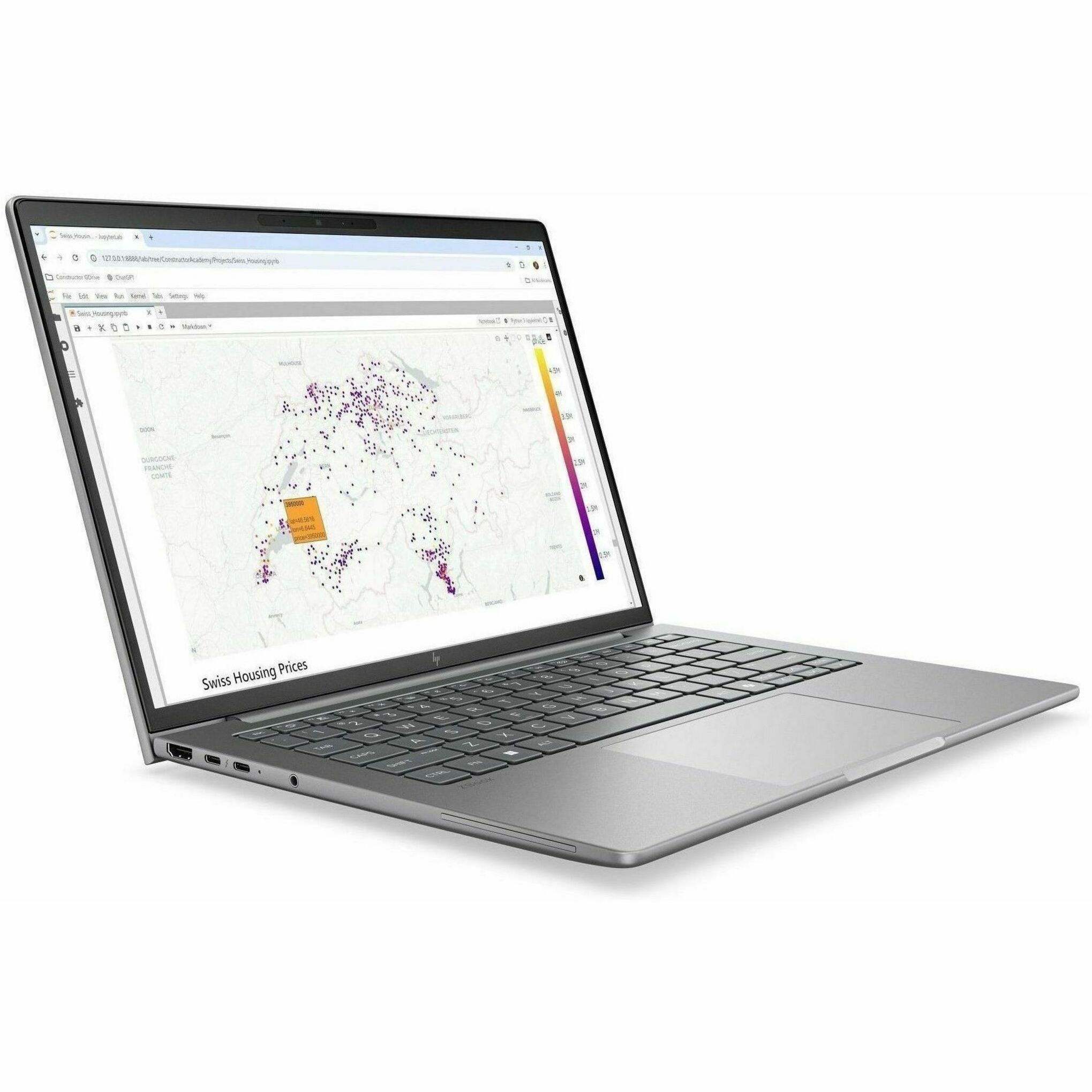HP EliteBook 8 G2a 14" Copilot+ PC Notebook - AMD Ryzen AI 5 PRO Ryzen AI PRO 400 Series 435 - 24 GB - 256 GB SSD - AMD Chip - AMD — alternate image10