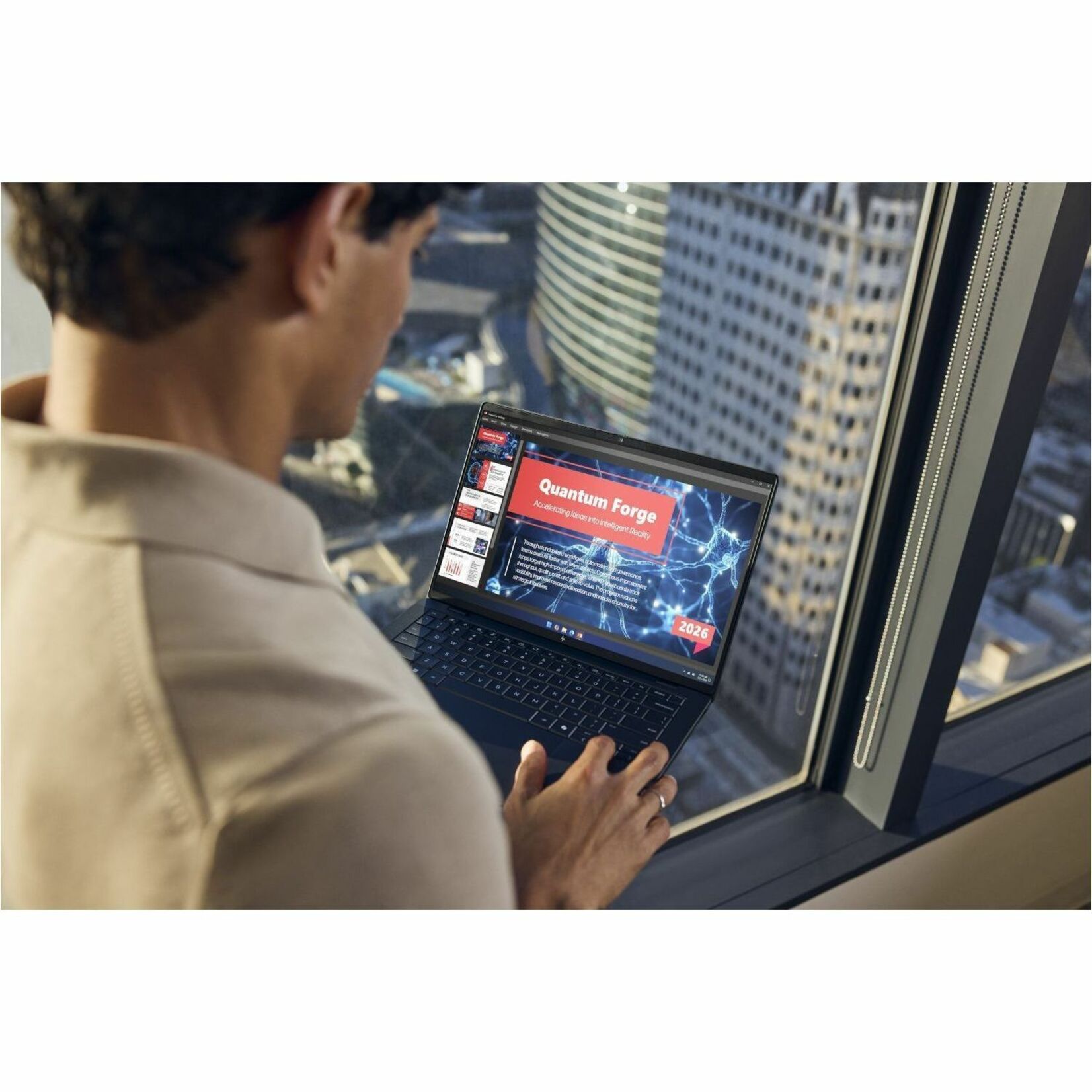 HP EliteBook X G2i 14" Copilot+ PC Notebook - 5G - WUXGA - Intel Core Ultra 7 Series 3 366H - vPro Technology - 32 GB - 512 GB SSD - English Keyboard - Atmospheric Blue - Intel Chip - 1920 x 1200 - Windows 11 Pro - Intel - In-plane Switching (IPS) Technology, Sure View - Front Camera/Webcam - IEEE 802.11be Wireless LAN Standard - Wi-Fi 7 — alternate image12