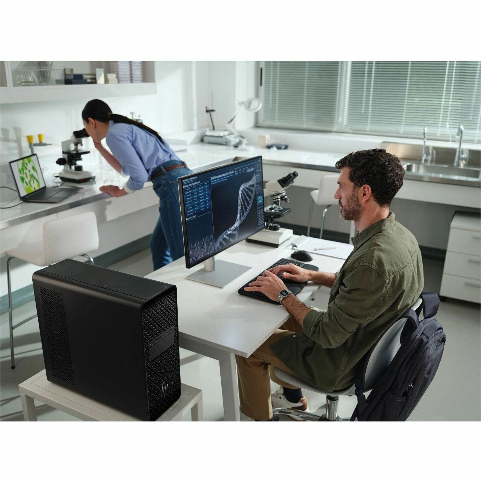 HP Z4 G6i Workstation - 1 x Intel Xeon 638 - vPro Technology - 64 GB - 1 TB SSD - Tower - Black - Intel W890 Chip - Windows 11 Pro - Serial ATA/600, NVMe Controller - 0, 1, 5, 10 RAID Levels - English Keyboard - Gigabit Ethernet — alternate image10