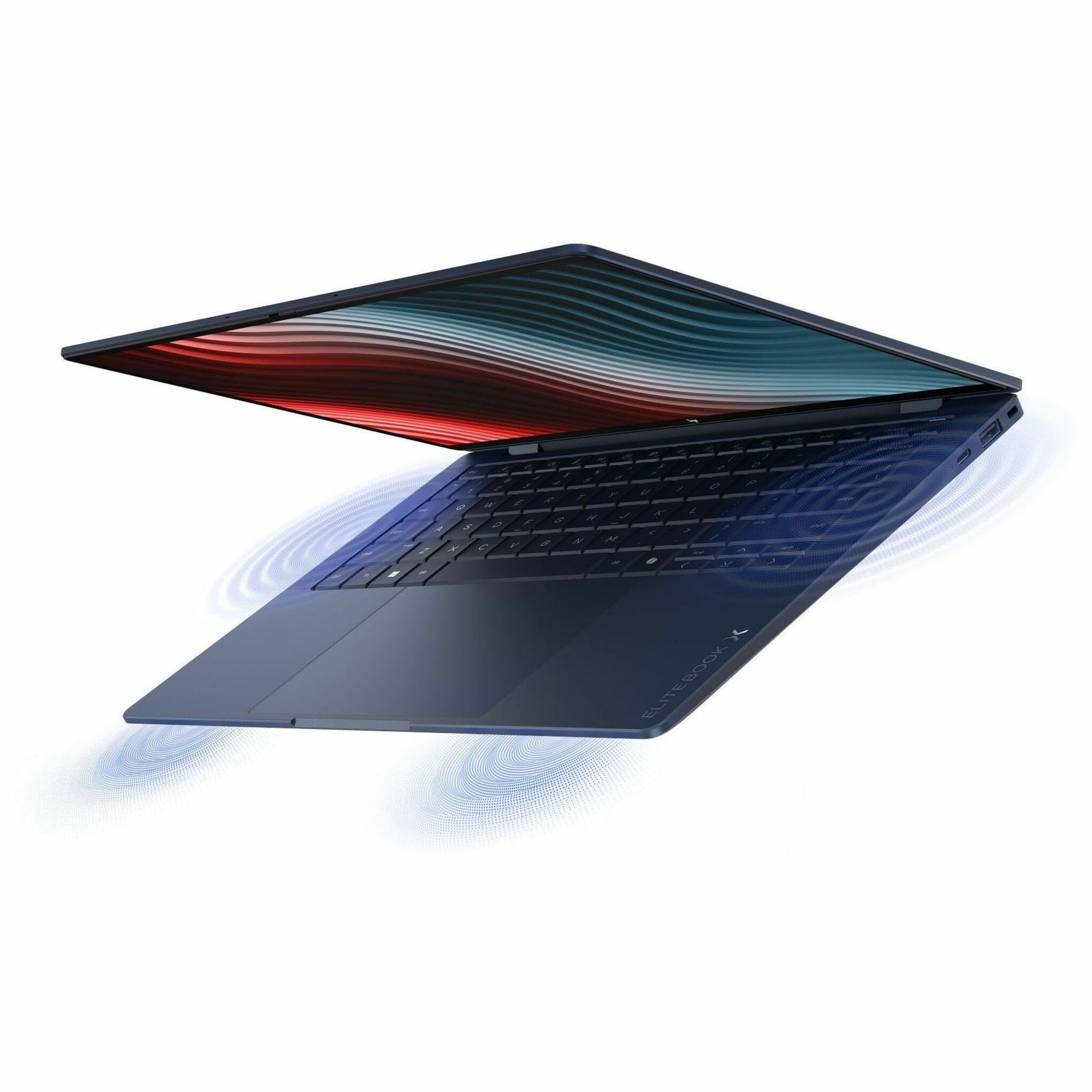 HP EliteBook X G2a 14" Copilot+ PC Notebook - 2.8K - 120 Hz - AMD Ryzen AI 7 PRO Ryzen AI PRO 400 Series 450 - 32 GB - 2 TB SSD - English Keyboard - Atmospheric Blue - AMD Chip - 2880 x 1800 - Windows 11 Pro - AMD - In-plane Switching (IPS) Technology - Front Camera/Webcam - IEEE 802.11be Wireless LAN Standard - Wi-Fi 7 — alternate image11