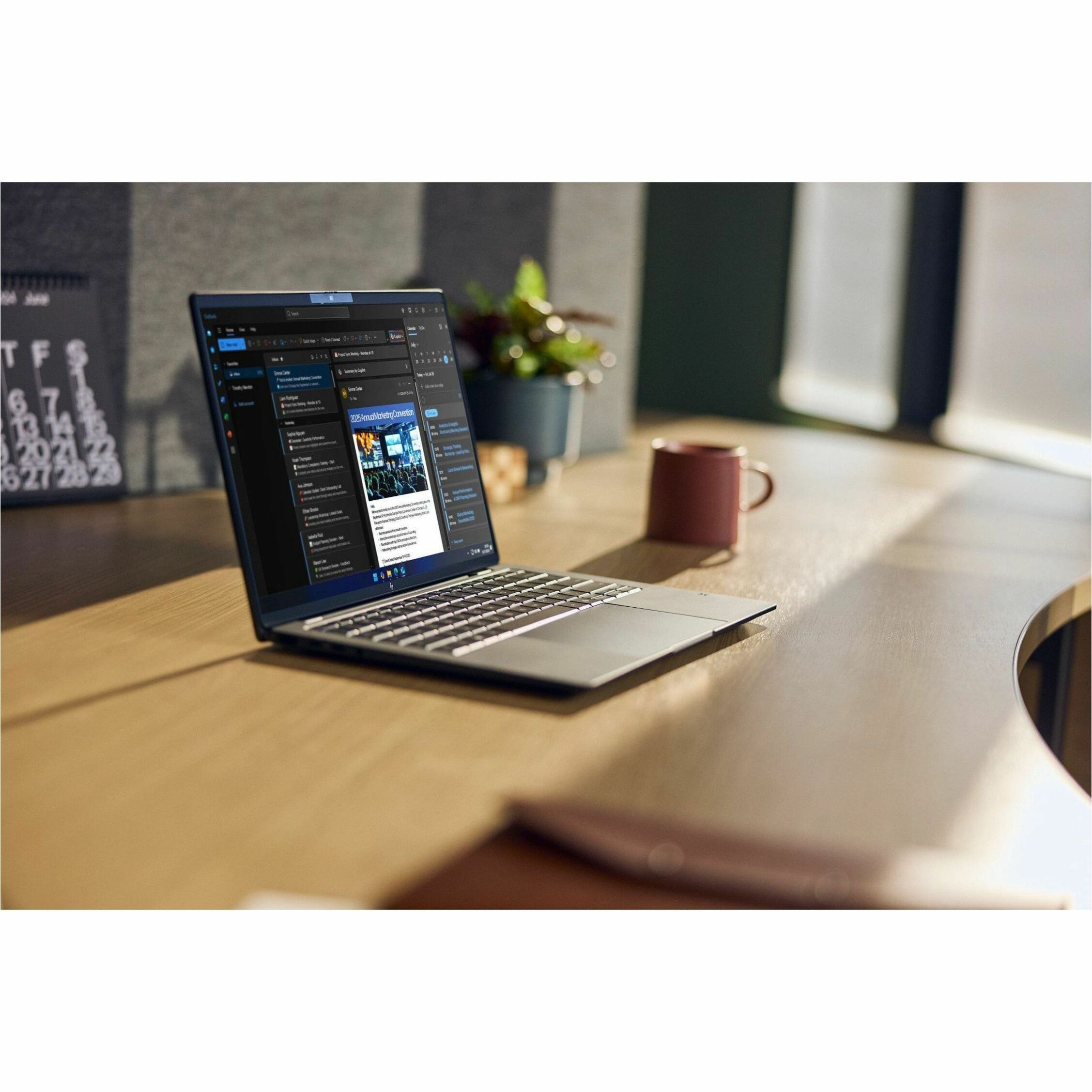 HP EliteBook X G2i 14" Touchscreen Copilot+ PC Notebook - WUXGA - Intel Core Ultra 7 Series 3 356H - 32 GB - 512 GB SSD - English Keyboard - Atmospheric Blue - Intel Chip - 1920 x 1200 - Windows 11 Pro - Intel - In-plane Switching (IPS) Technology - Front Camera/Webcam - IEEE 802.11be Wireless LAN Standard - Wi-Fi 7 — alternate image11