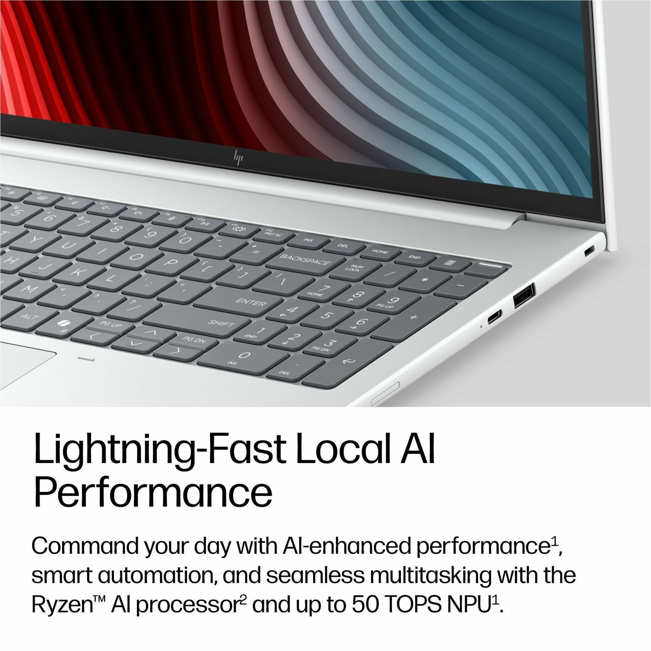 HP EliteBook 8 G2a 16" Notebook - AMD Ryzen AI 7 Ryzen AI 400 Series 450 - 32 GB - 1 TB SSD - English Keyboard - AMD Chip - AMD — alternate image6
