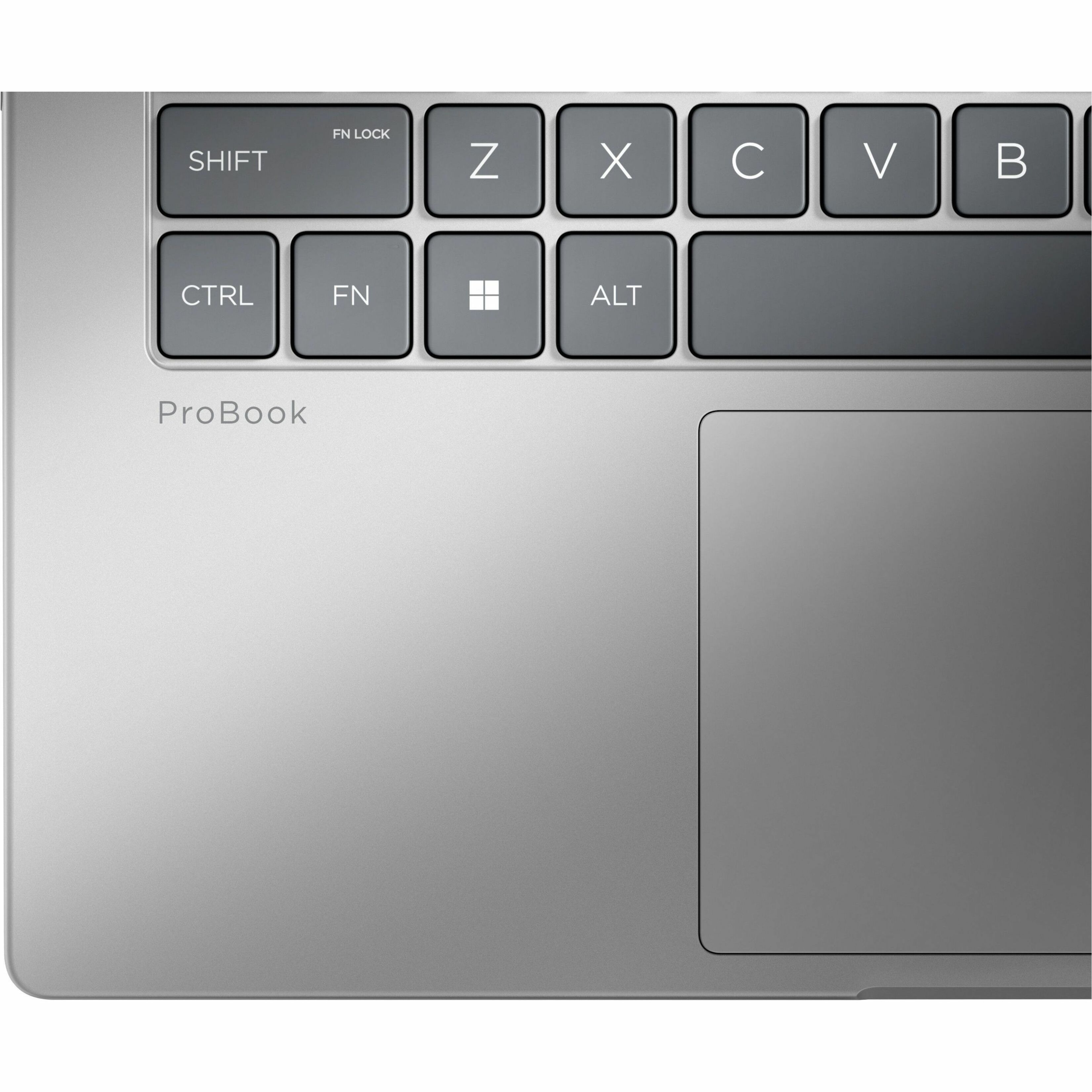 HP ProBook 4 G2i 14" Copilot+ PC Notebook - WUXGA - Intel Core Ultra 5 Series 3 325 - 16 GB - 512 GB SSD - English Keyboard - Pike Silver - Intel Chip - 1920 x 1200 - Windows 11 Pro - Intel - In-plane Switching (IPS) Technology - Front Camera/Webcam - 8 Hours Battery Run Time - IEEE 802.11ax Wireless LAN Standard - Wi-Fi 6E — alternate image5