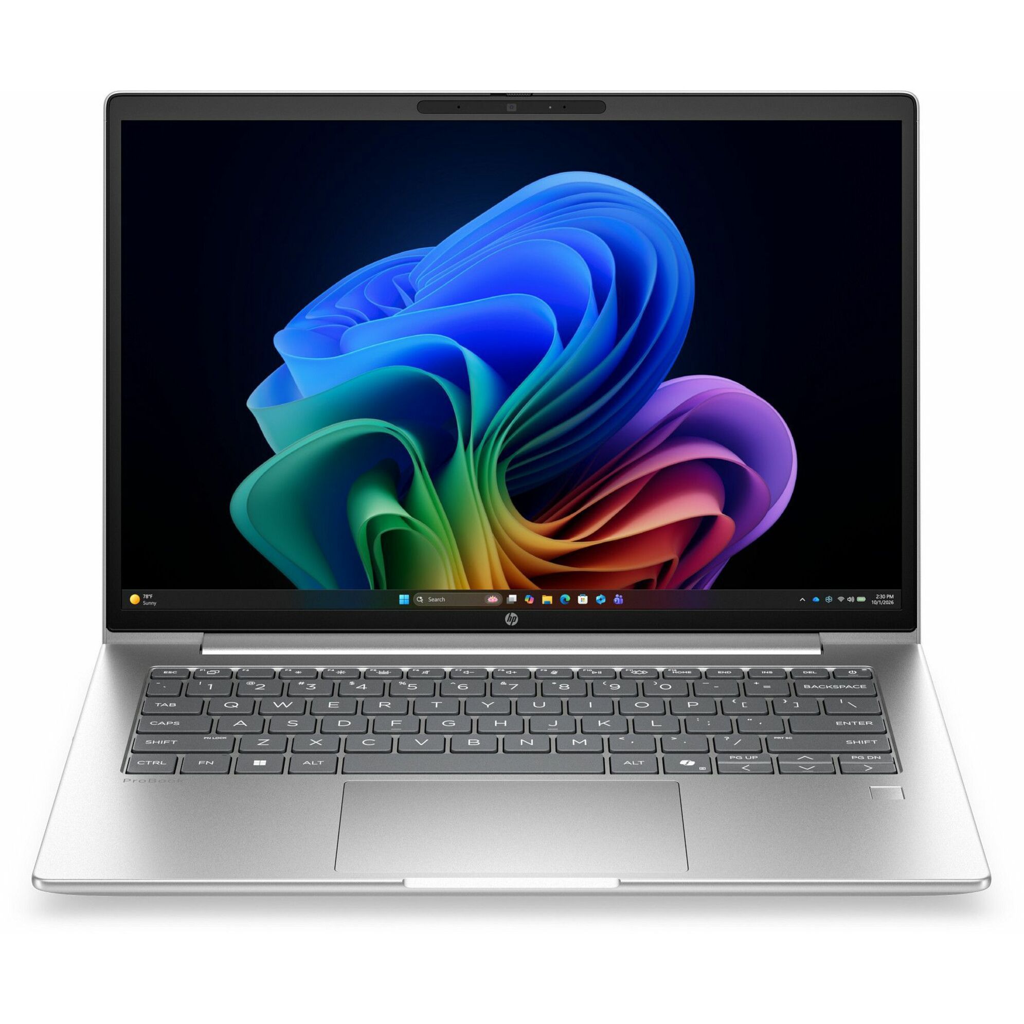 HP ProBook 4 G2i 14" Copilot+ PC Notebook - WUXGA - Intel Core Ultra 5 Series 3 325 - 16 GB - 512 GB SSD - English Keyboard - Pike Silver - Intel Chip - 1920 x 1200 - Windows 11 Pro - Intel - In-plane Switching (IPS) Technology - Front Camera/Webcam - 8 Hours Battery Run Time - IEEE 802.11ax Wireless LAN Standard - Wi-Fi 6E