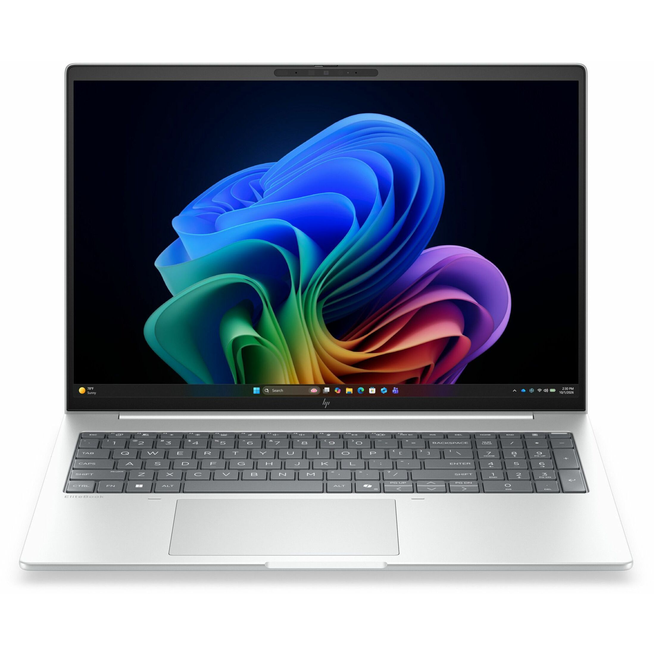 HP EliteBook 8 G2i 16" Notebook - WUXGA - Intel Core Ultra 5 Series 3 325 - 32 GB - 512 GB SSD - English Keyboard - Glacier Silver Aluminum - Intel Chip - 1920 x 1200 - Windows 11 Pro - Intel - In-plane Switching (IPS) Technology - Front Camera/Webcam - 12 Hours Battery Run Time - IEEE 802.11be Wireless LAN Standard - Wi-Fi 7