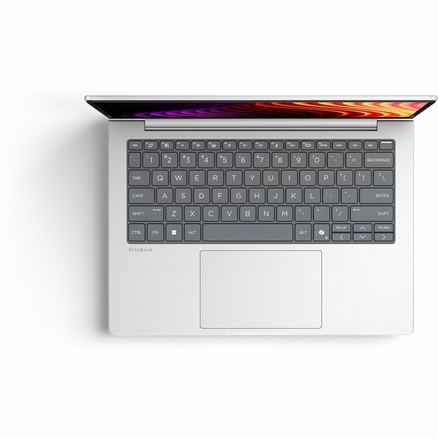 HP EliteBook 8 G2i 14" Copilot+ PC Notebook - WUXGA - Intel Core Ultra 7 Series 3 355 - 16 GB - 512 GB SSD - English Keyboard - Glacier Silver Aluminum - Intel Chip - 1920 x 1200 - Windows 11 Pro - Intel - In-plane Switching (IPS) Technology - Front Camera/Webcam - IEEE 802.11be Wireless LAN Standard - Wi-Fi 7 — alternate image3