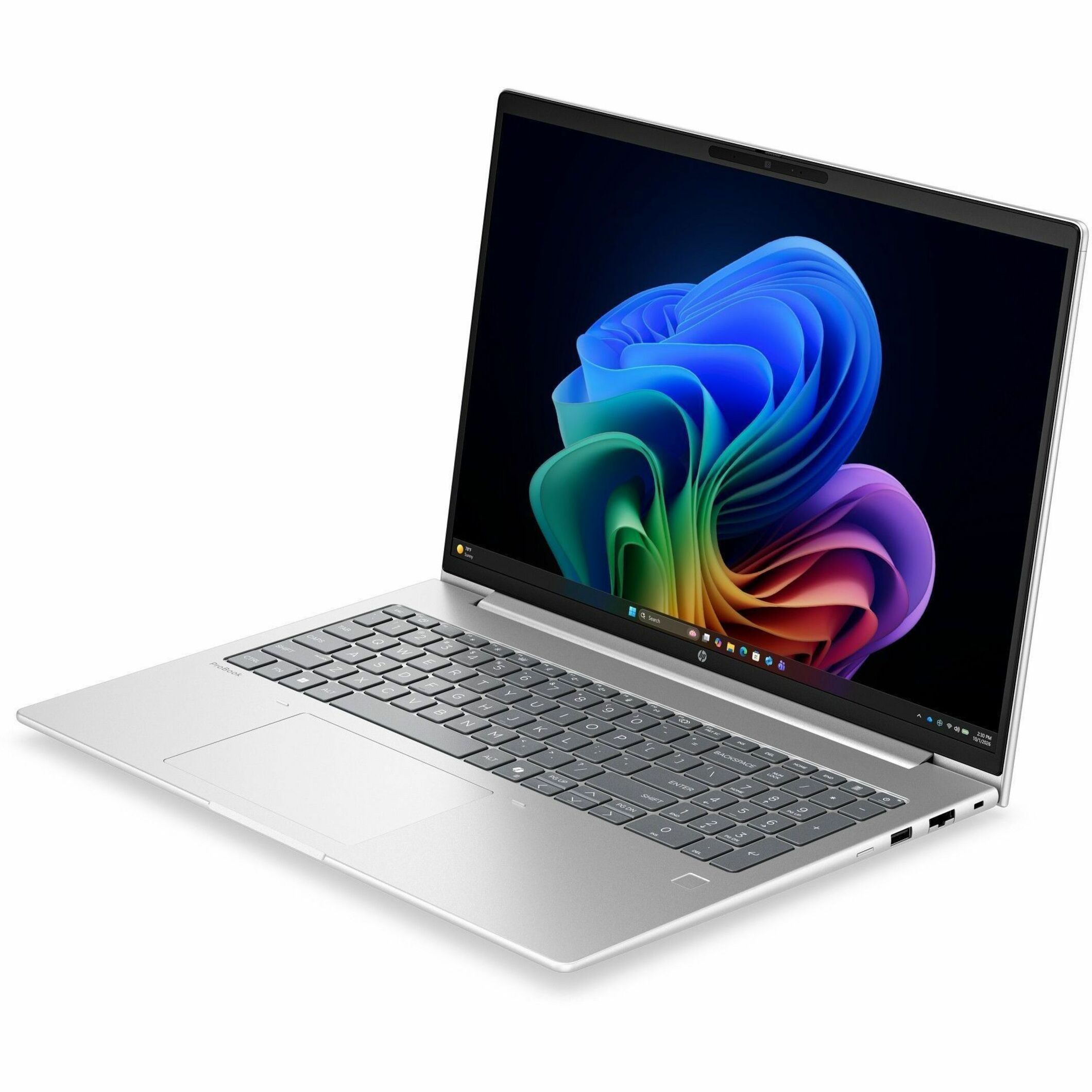 HP ProBook 4 G2i 16" Copilot+ PC Notebook - WUXGA - Intel Core Ultra 5 Series 3 325 - 16 GB - 512 GB SSD - English Keyboard - Pike Silver - Intel Chip - 1920 x 1200 - Windows 11 Pro - Intel - In-plane Switching (IPS) Technology - Front Camera/Webcam - IEEE 802.11ax Wireless LAN Standard - Wi-Fi 6E — alternate image2
