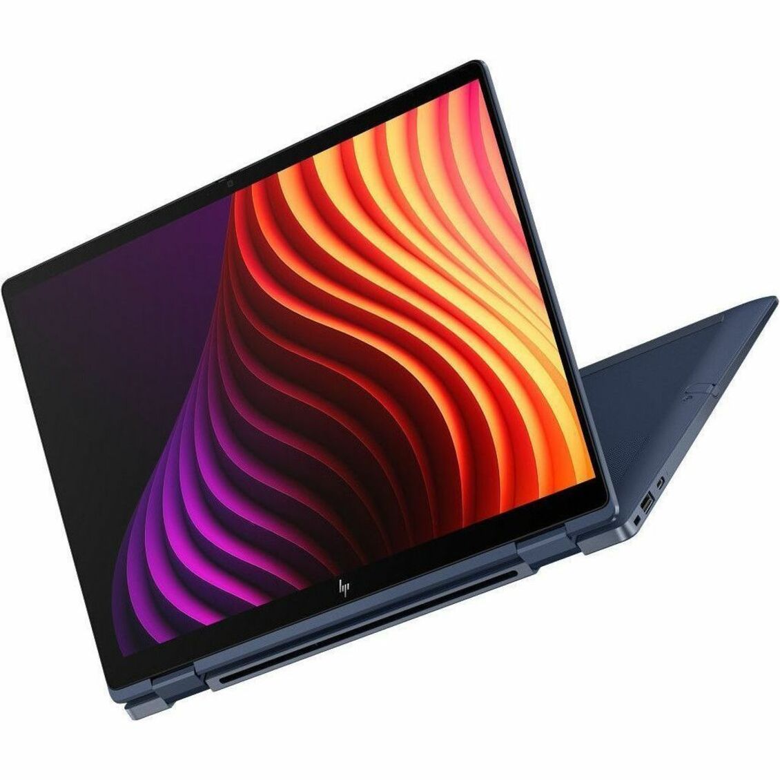 HP EliteBook X Flip G2i 14" Touchscreen Convertible Copilot+ PC 2 in 1 Notebook - 2.8K - 120 Hz - Intel Core Ultra 7 Series 3 366H - vPro Technology - 32 GB - 512 GB SSD - English Keyboard - Atmospheric Blue - Intel Chip - 2880 x 1800 - Windows 11 Pro - Intel - In-plane Switching (IPS) Technology - Front Camera/Webcam - IEEE 802.11be Wireless LAN Standard - Wi-Fi 7 — alternate image1