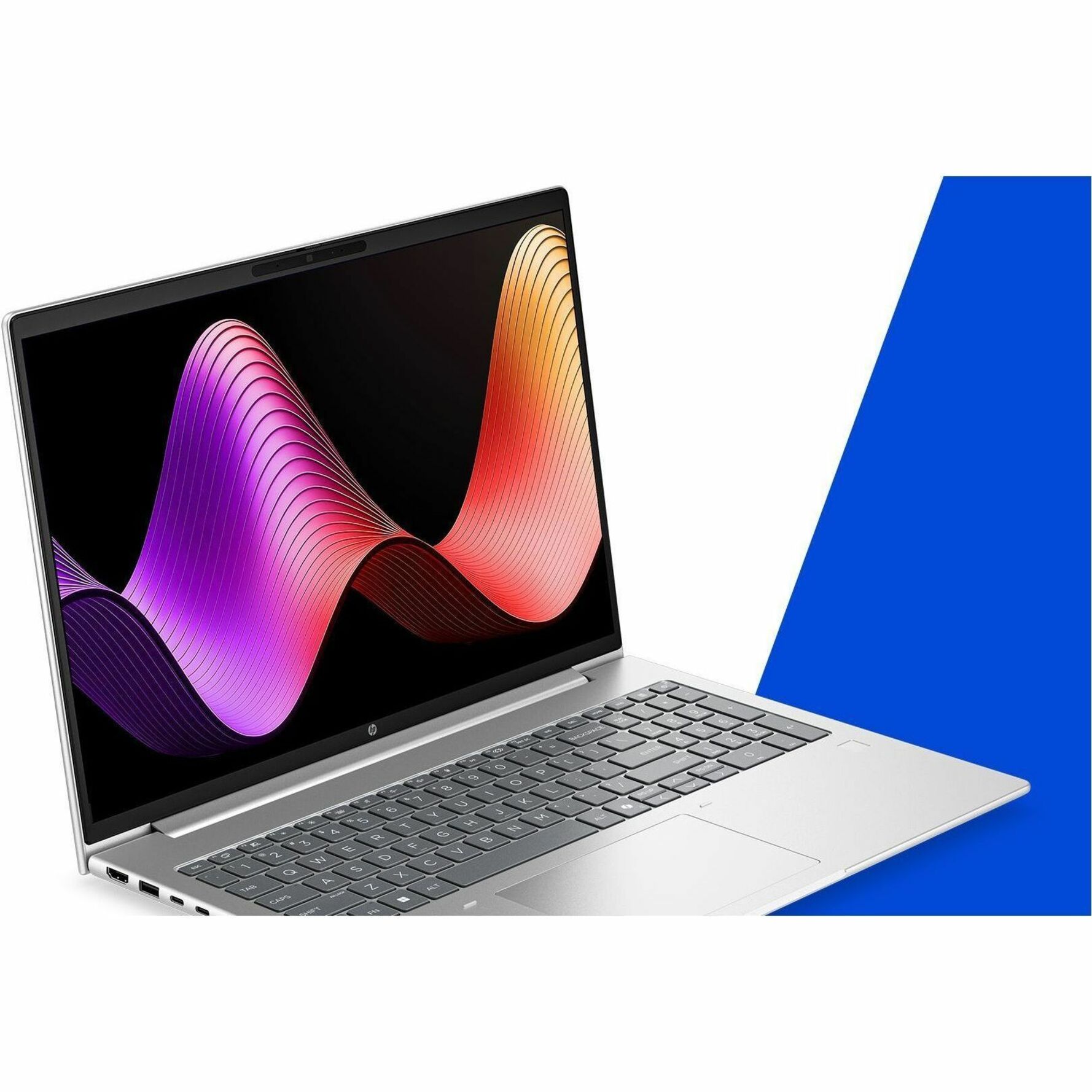 HP ProBook 4 G2i 16" Copilot+ PC Notebook - WUXGA - 60 Hz - Intel Core Ultra 7 Series 3 355 - 32 GB - 512 GB SSD - English Keyboard - Pike Silver Aluminum - Intel Chip - 1920 x 1200 - Windows 11 Pro - Intel - In-plane Switching (IPS) Technology - Front Camera/Webcam - IEEE 802.11be Wireless LAN Standard - Wi-Fi 7 — alternate image5