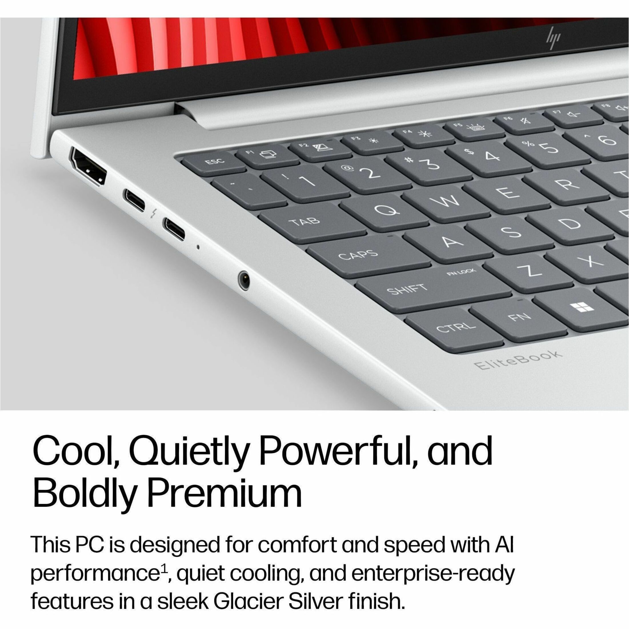 HP EliteBook 8 G2a 14" Copilot+ PC Notebook - AMD Ryzen AI 7 Ryzen AI 400 Series 450 - 32 GB - 512 GB SSD - English Keyboard - AMD Chip - AMD — alternate image11