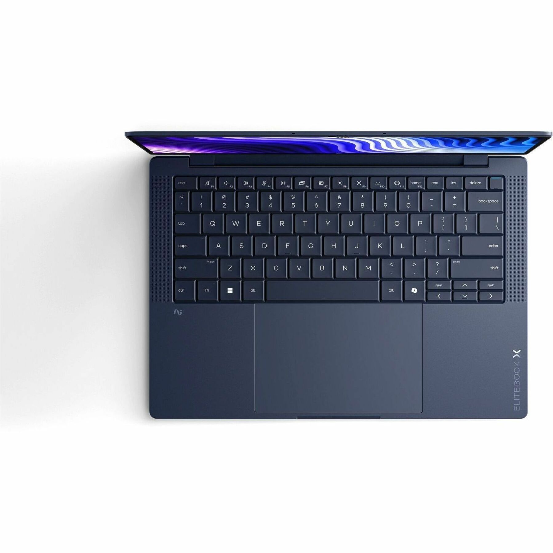 HP EliteBook X G2q 14" Copilot+ PC Notebook - 5G - WUXGA - Qualcomm Snapdragon X2 Elite X2E-84-100 - 32 GB - 1 TB SSD - English Keyboard - Atmospheric Blue - Qualcomm Chip - 1920 x 1200 - Windows 11 Pro - Qualcomm - In-plane Switching (IPS) Technology - Front Camera/Webcam - IEEE 802.11be Wireless LAN Standard - Wi-Fi 7 — alternate image1