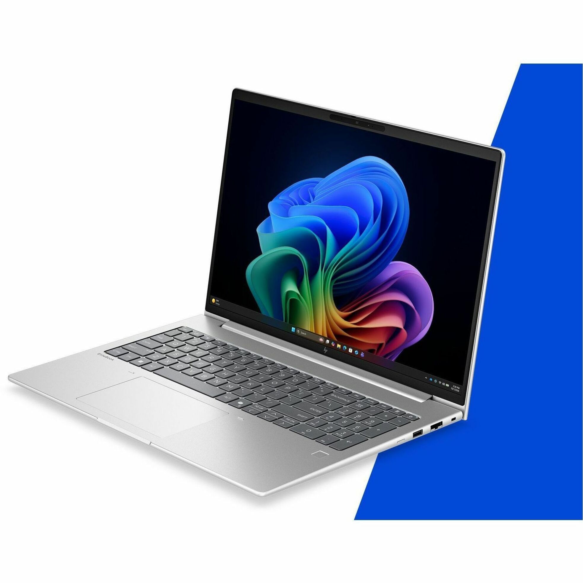 HP EliteBook 6 G2a 16" Copilot+ PC Notebook - WUXGA - AMD Ryzen AI 5 PRO Ryzen AI PRO 400 Series 435 - 16 GB - 256 GB SSD - English Keyboard - Pike Silver Aluminum - AMD Chip - 1920 x 1200 - Windows 11 Pro - AMD - In-plane Switching (IPS) Technology - Front Camera/Webcam - IEEE 802.11be Wireless LAN Standard - Wi-Fi 7 — alternate image10