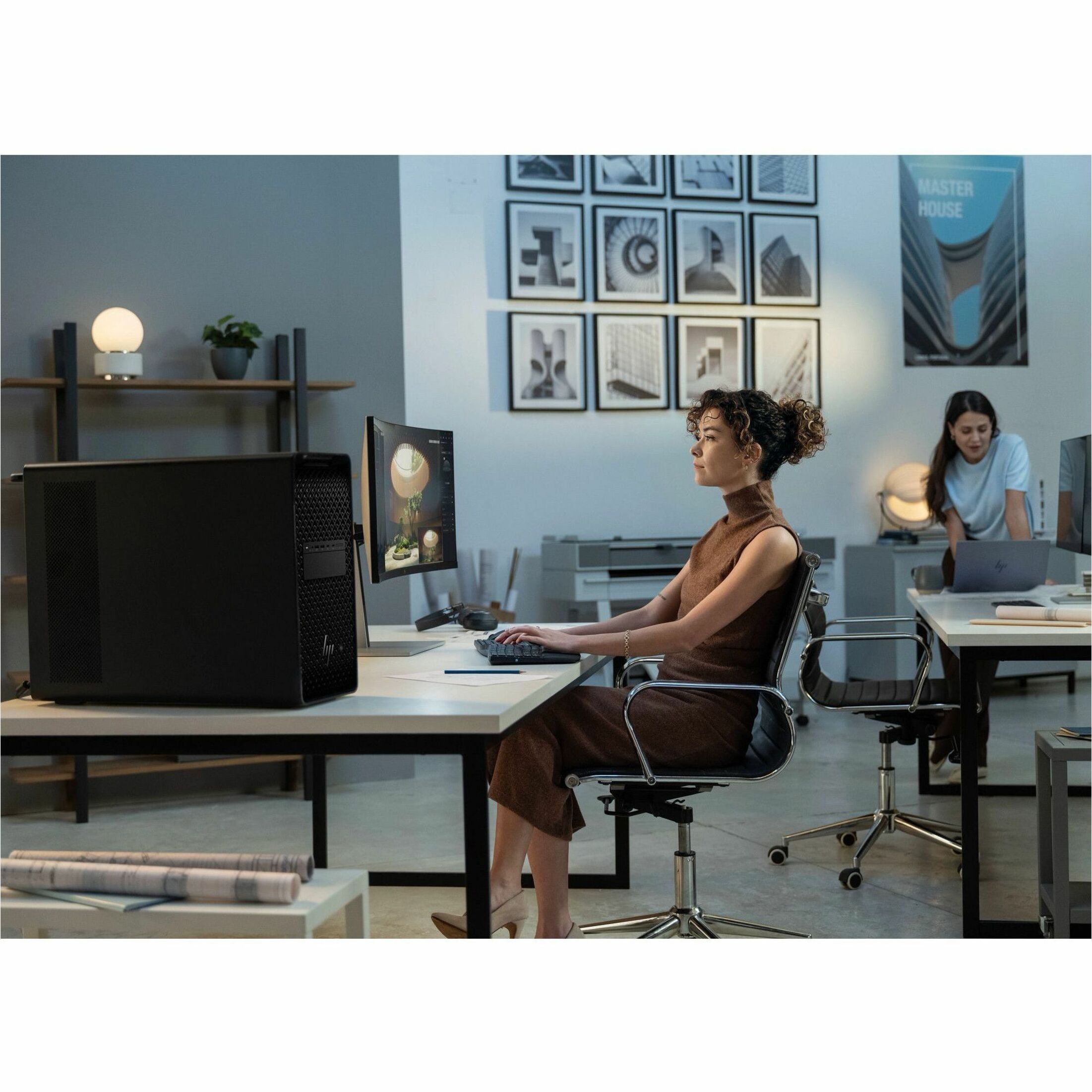 HP Z8 Fury G6i Workstation - 1 x Intel Xeon 658X - vPro Technology - 32 GB - 1 TB SSD - Tower - Black - Intel W890 Chip - Windows 11 Pro - Serial ATA/600, NVMe Controller - 0, 1, 5, 10 RAID Levels - English Keyboard - Gigabit Ethernet — alternate image11