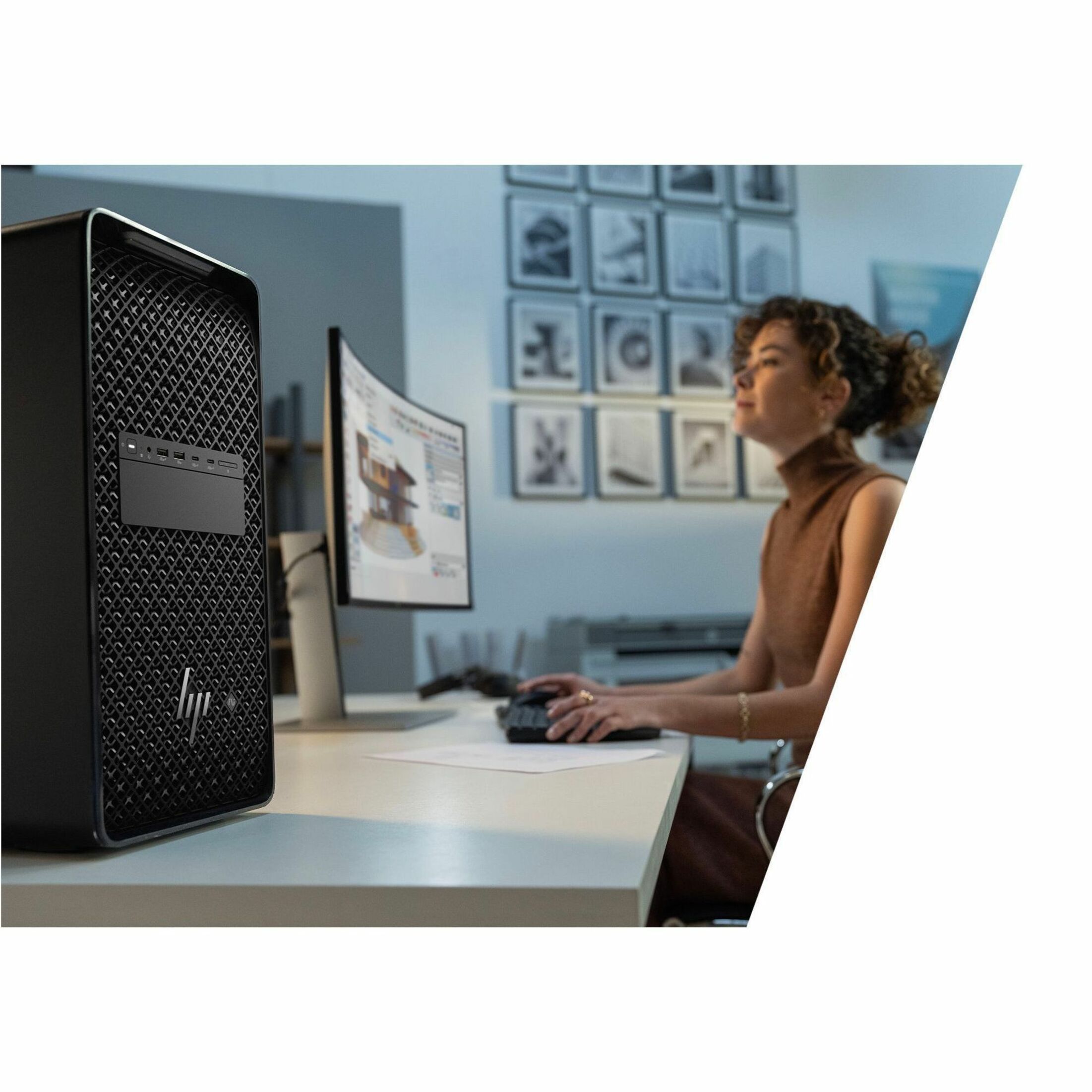 HP Z8 Fury G6i Workstation - 1 x Intel Xeon 658X - vPro Technology - 32 GB - 1 TB SSD - Tower - Black - Intel W890 Chip - Windows 11 Pro - Serial ATA/600, NVMe Controller - 0, 1, 5, 10 RAID Levels - English Keyboard - Gigabit Ethernet — alternate image12