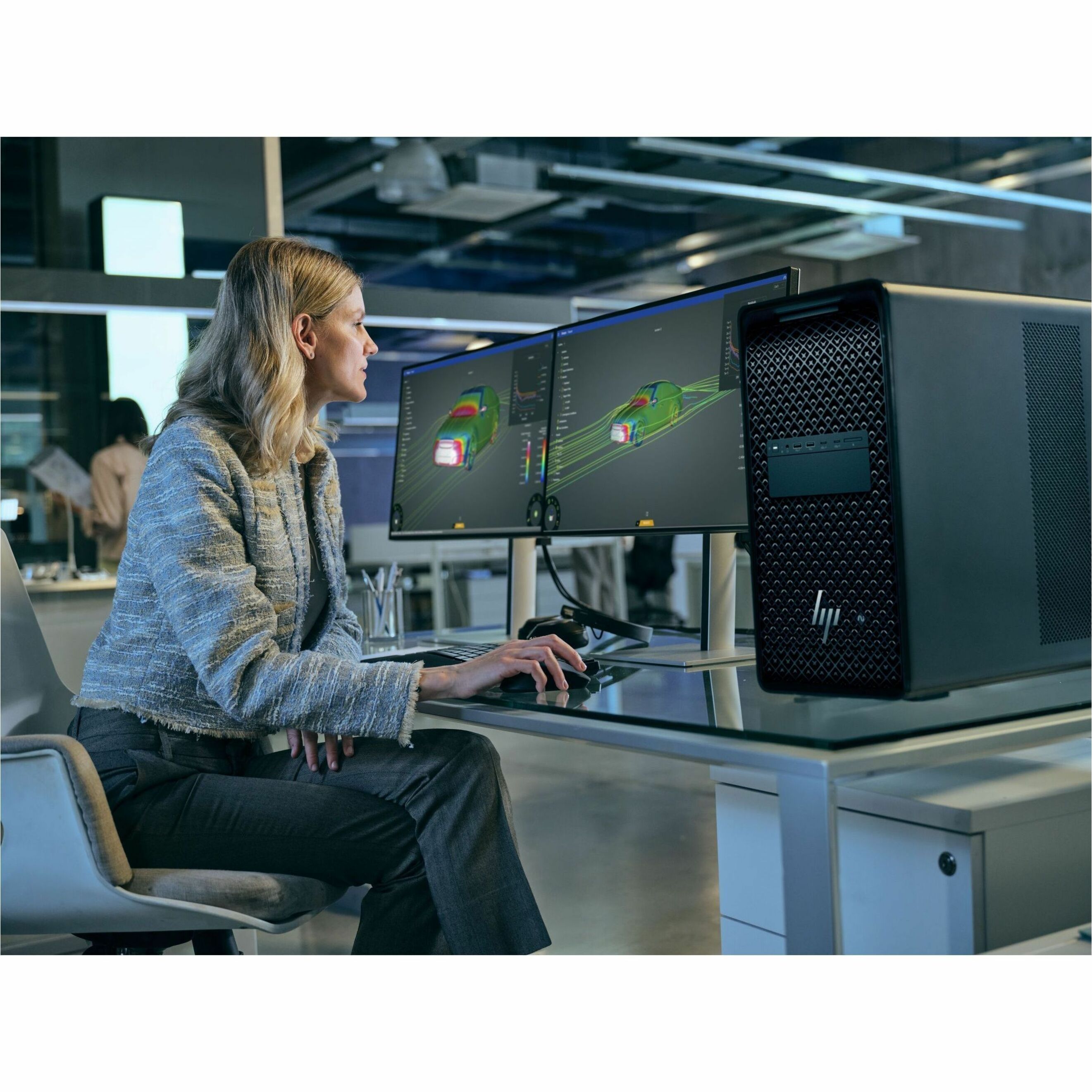 HP Z8 Fury G6i Workstation - 1 x Intel Xeon 674X - vPro Technology - 32 GB - 1 TB SSD - Tower - Black - Intel W890 Chip - Windows 11 Pro - Serial ATA/600, NVMe Controller - 0, 1, 5, 10 RAID Levels - English Keyboard - Gigabit Ethernet — alternate image12