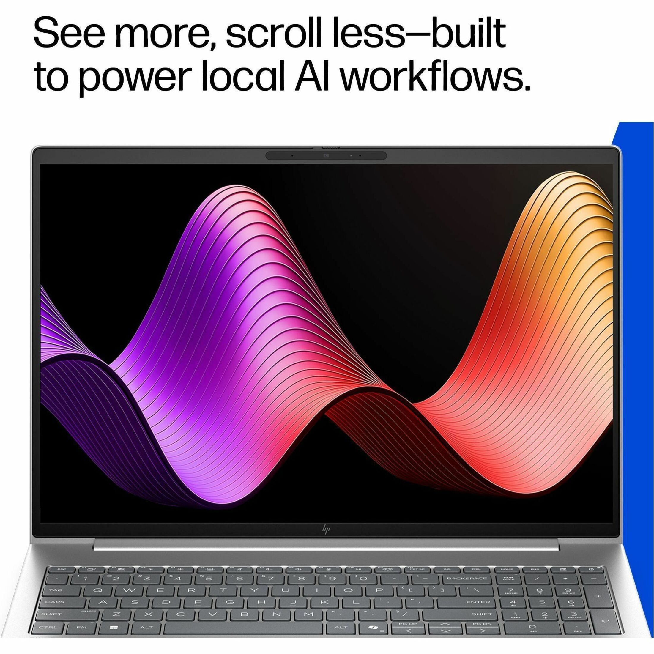 HP EliteBook 6 G2i 16" Copilot+ PC Notebook - WUXGA - Intel Core Ultra 5 Series 3 335 - 16 GB - 512 GB SSD - English Keyboard - Pike Silver Aluminum - Intel Chip - 1920 x 1200 - Windows 11 Pro - Intel - In-plane Switching (IPS) Technology - Front Camera/Webcam - 8 Hours Battery Run Time - IEEE 802.11be Wireless LAN Standard - Wi-Fi 7 — alternate image12