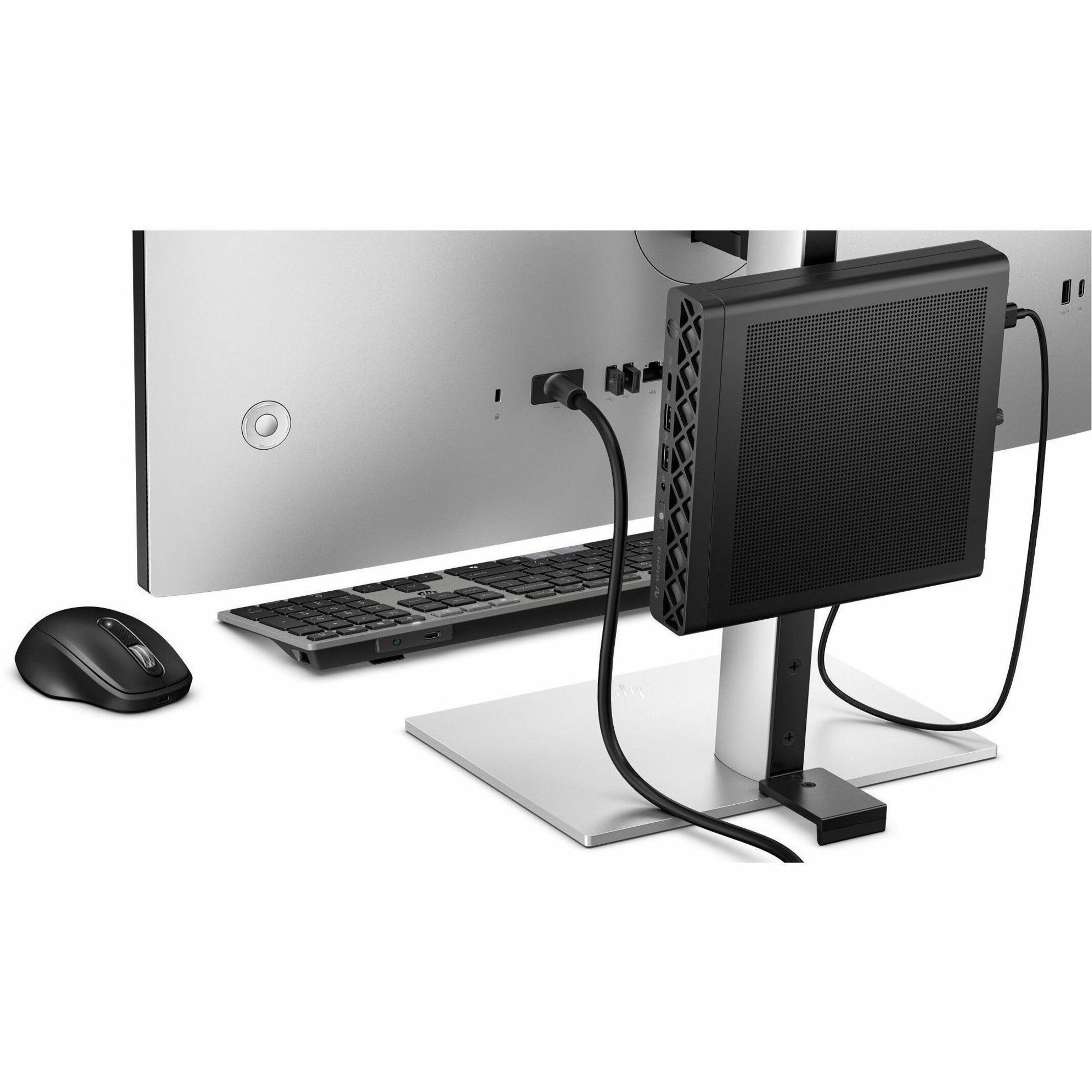 HP EliteDesk 8 G2i Desktop Computer - Intel Core Ultra 5 Series 3 336H - 32 GB - 512 GB PCI Express NVMe 5.0 SSD - Mini PC - Jack Black - Intel Chip - Windows 11 Pro - Intel DDR5 SDRAM - English Keyboard - Wi-Fi 7 (IEEE 802.11be) - 90 W — alternate image2